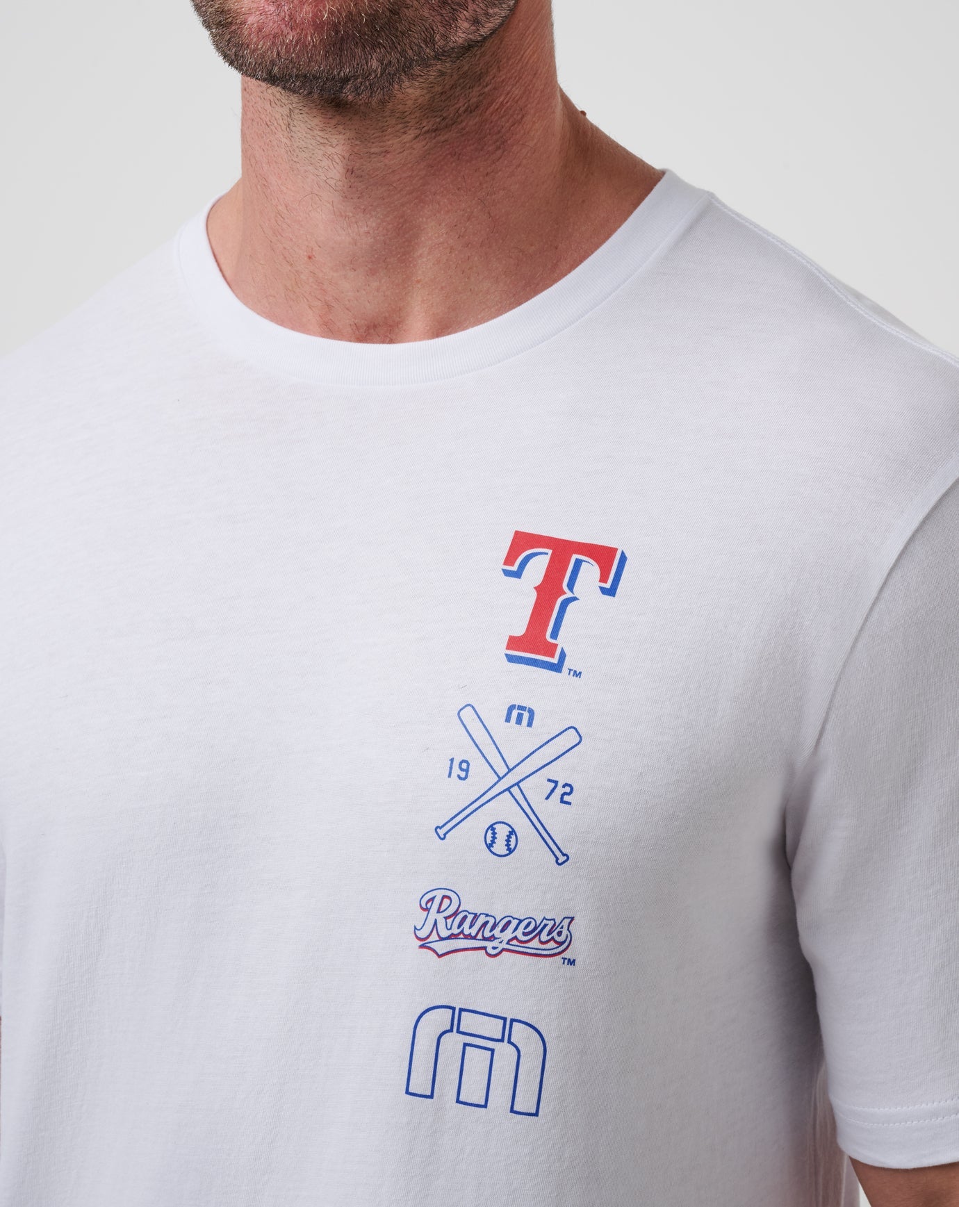 Travis Mathew New | Texas Rangers Sunset Slam 2.0 Tee