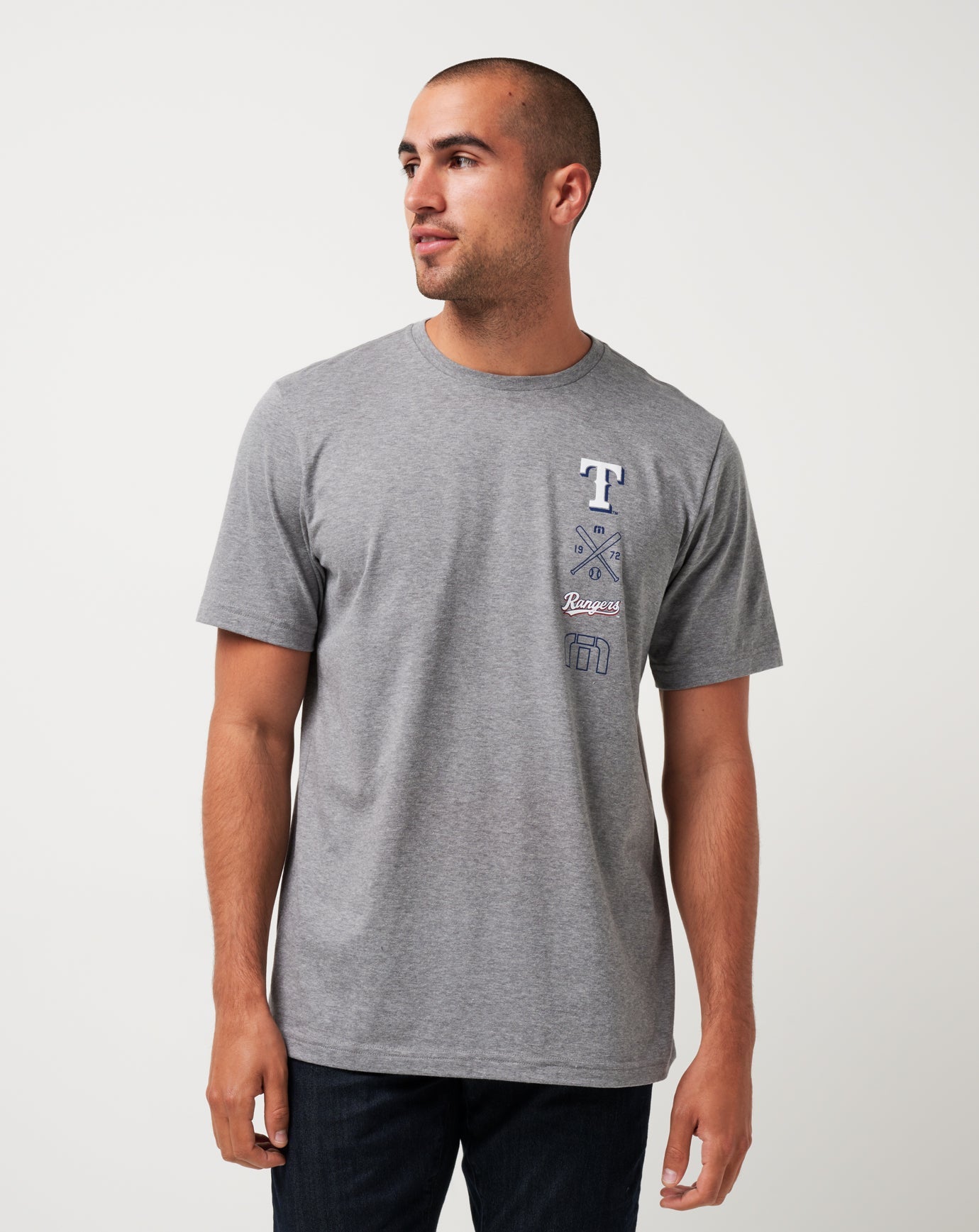 Travis Mathew For sale | Texas Rangers Sunset Slam Tee