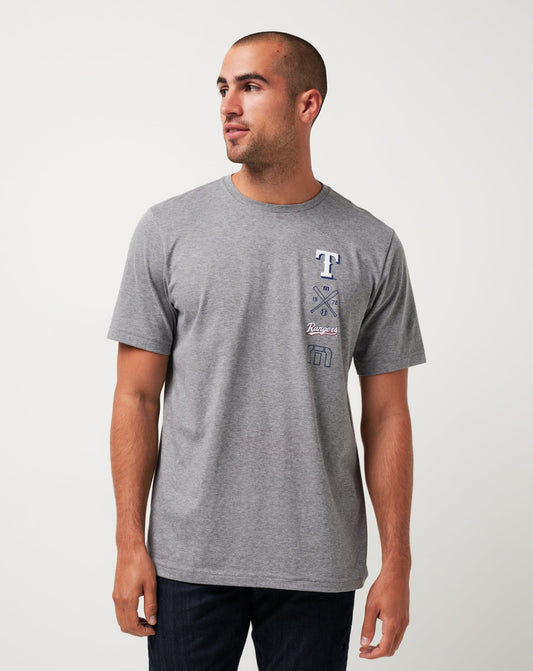Travis Mathew For sale | Texas Rangers Sunset Slam Tee