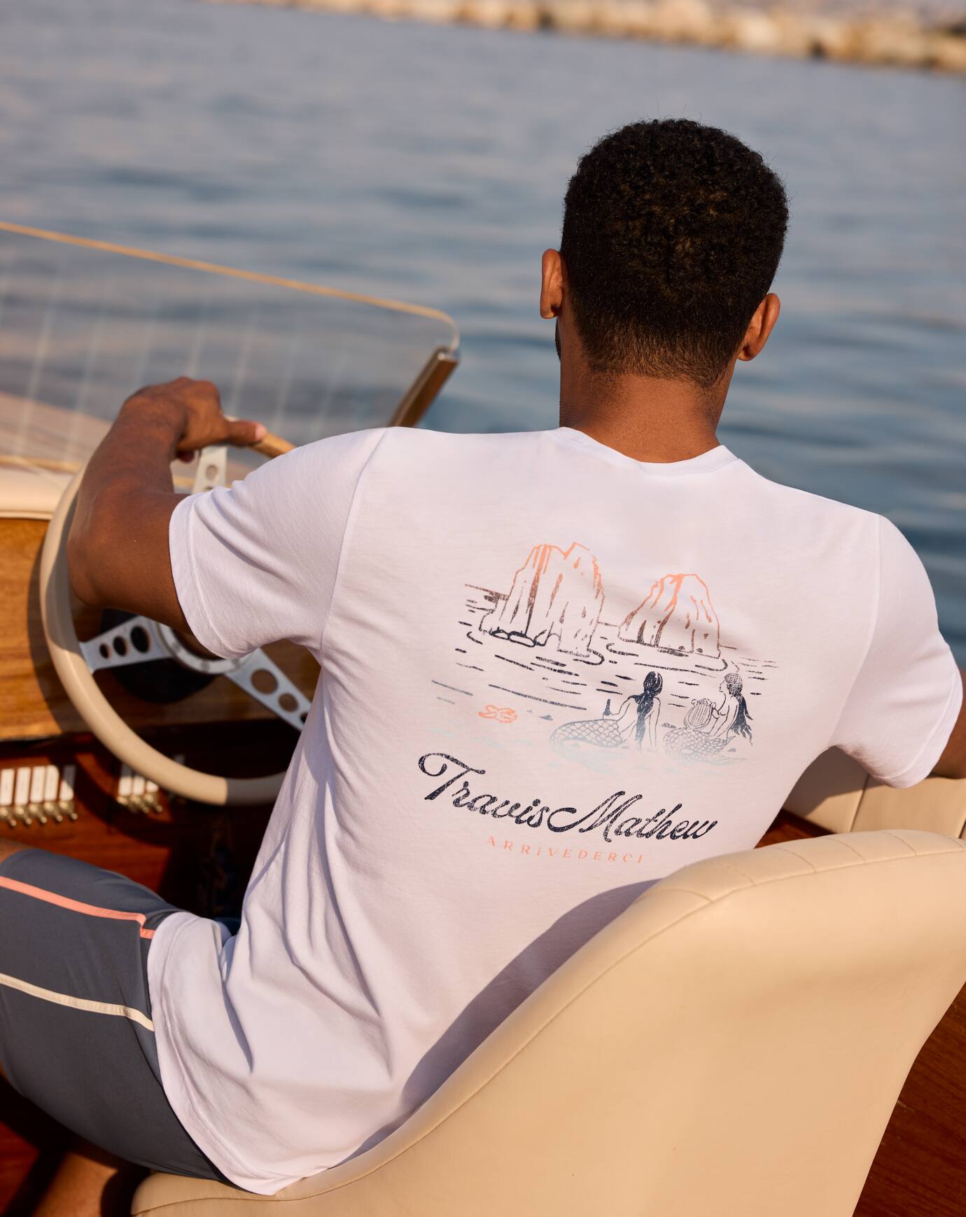Travis Mathew Discount | Cloudless Sky Tee