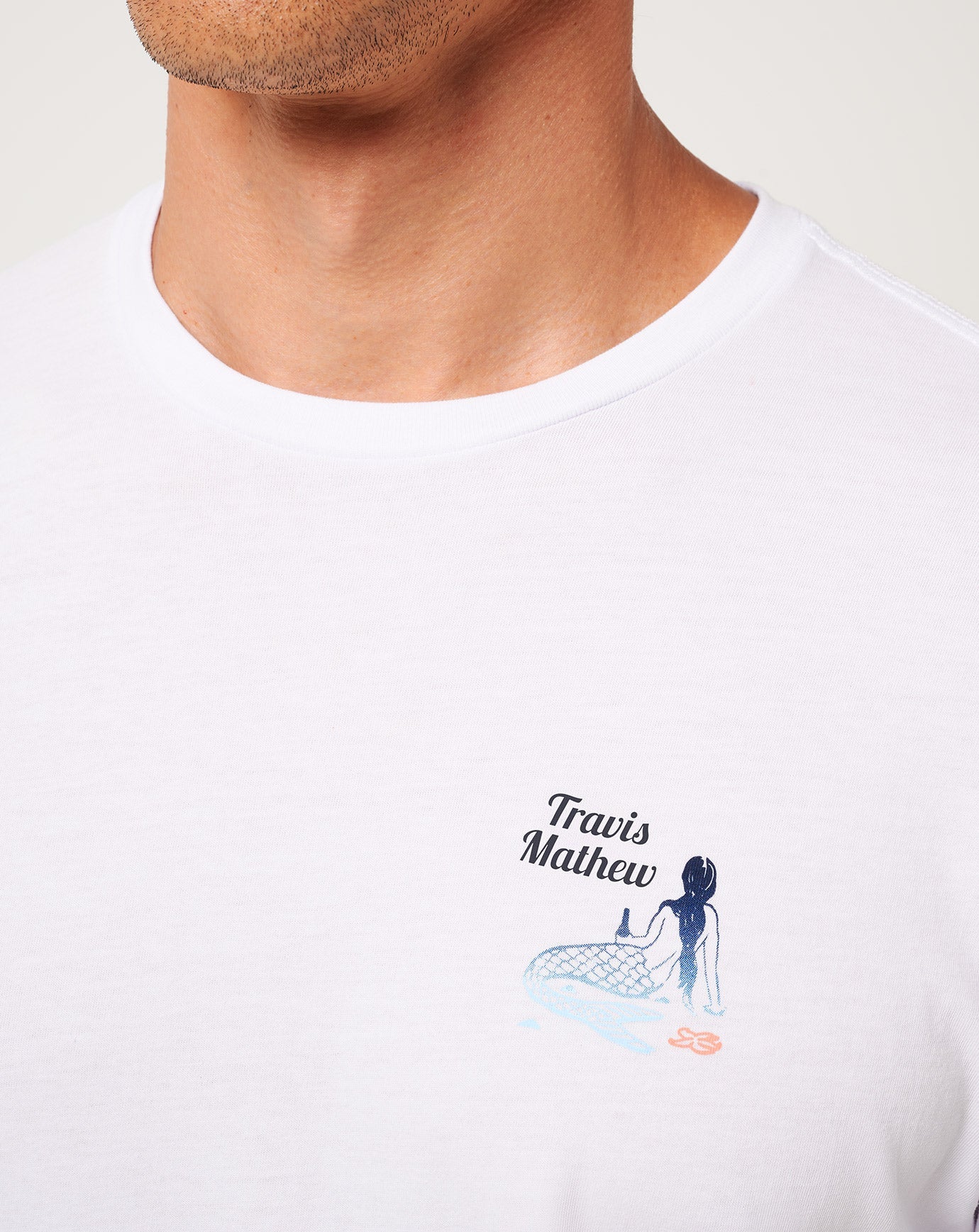 Travis Mathew Discount | Cloudless Sky Tee