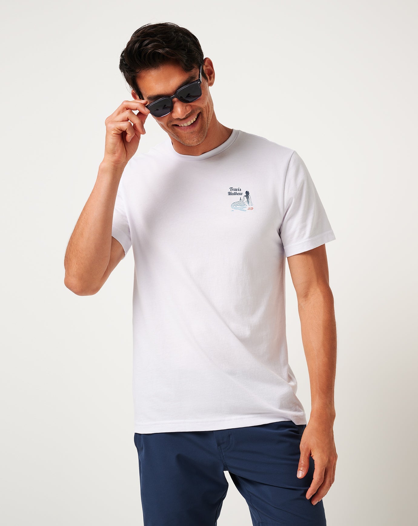 Travis Mathew Discount | Cloudless Sky Tee