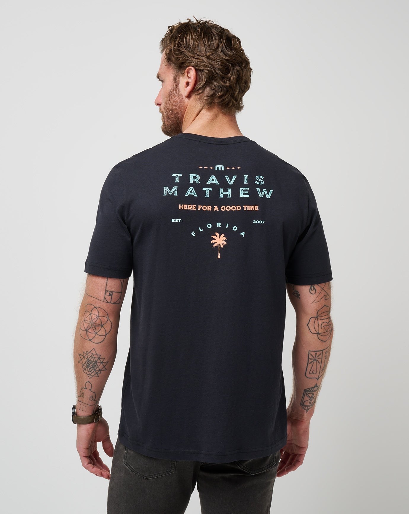 Travis Mathew For sale | Nautical Nines Tee