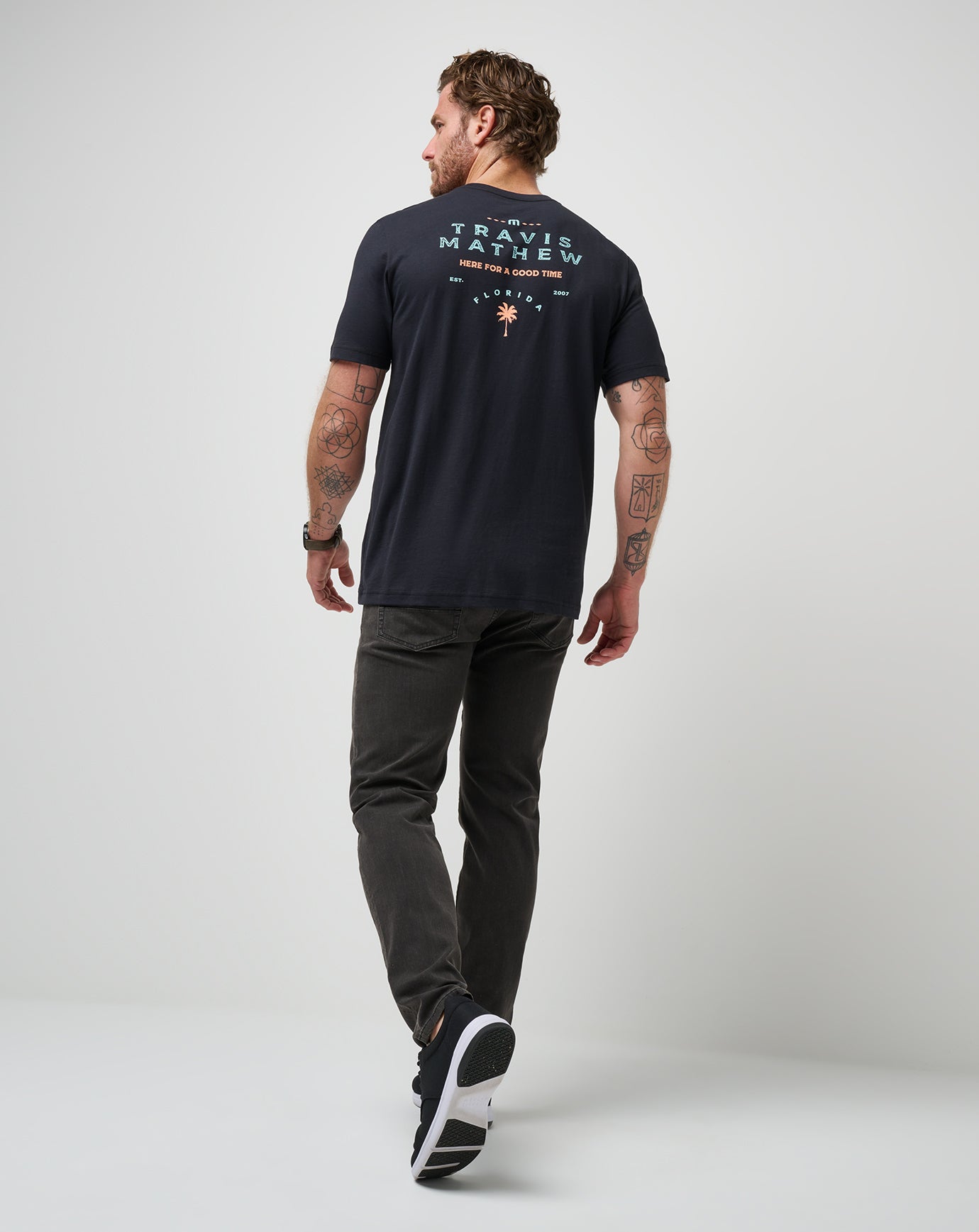 Travis Mathew For sale | Nautical Nines Tee