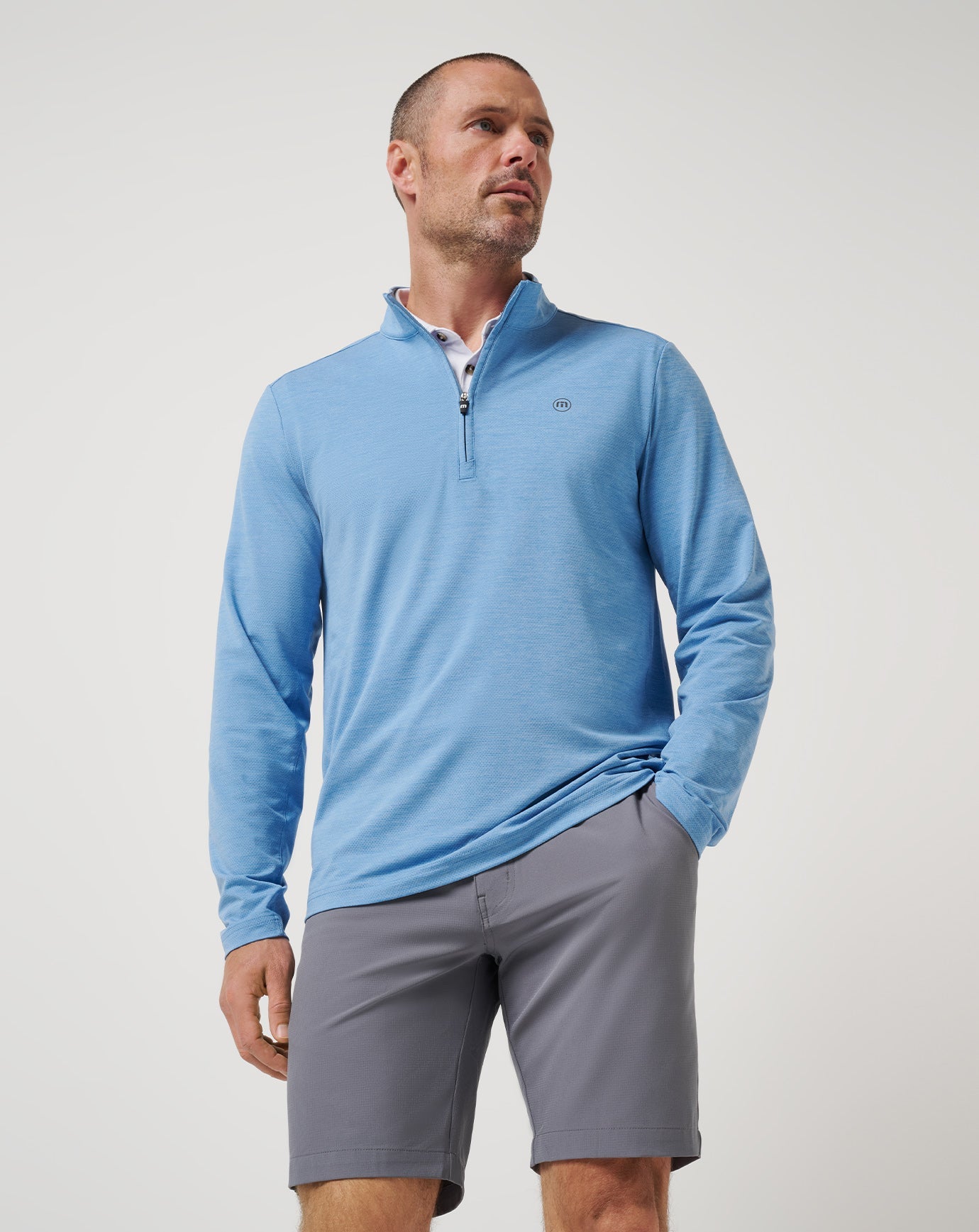 Travis Mathew Outlet | Heater Pro Quarter Zip