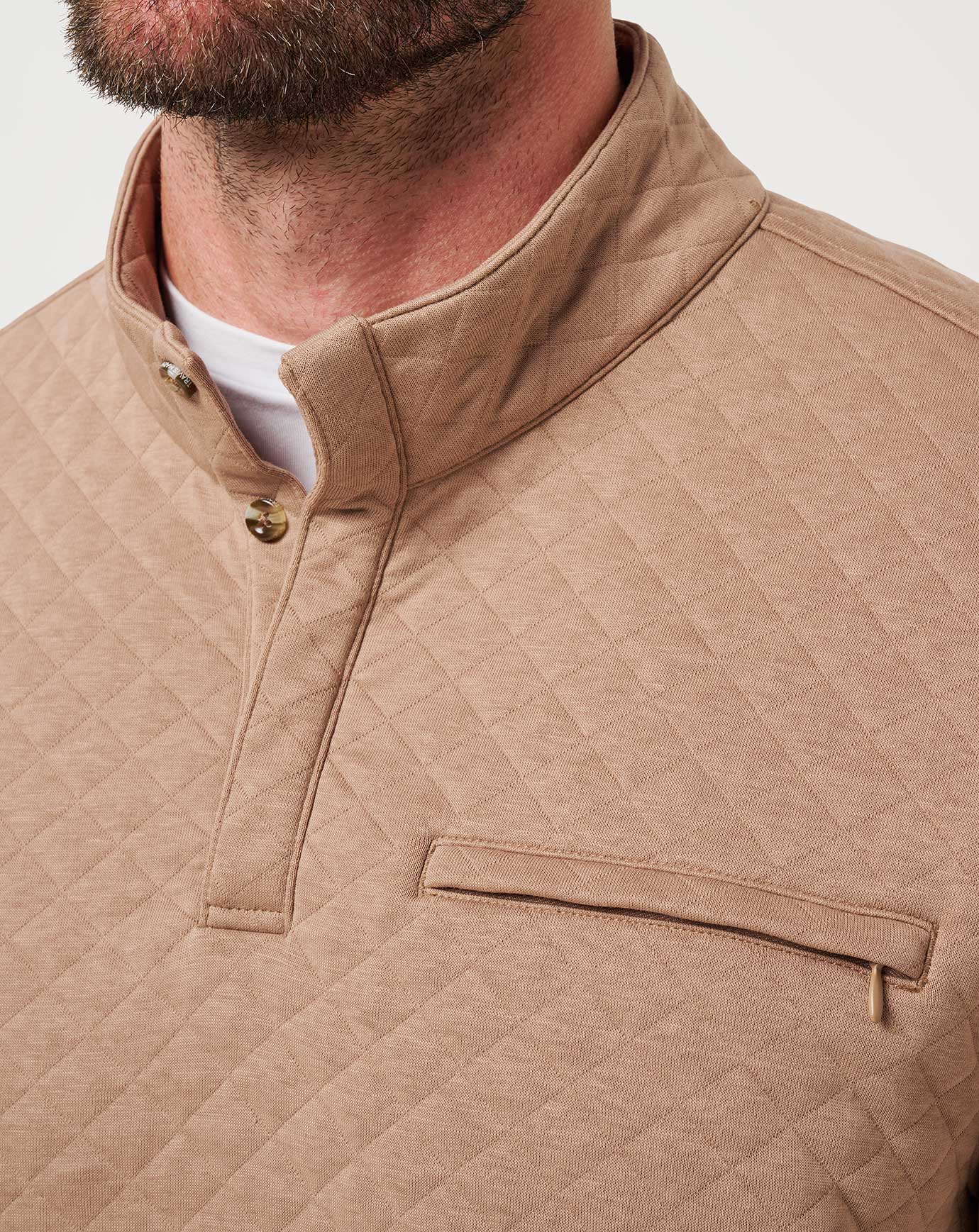 Travis Mathew New | Transatlantic Quarter Zip