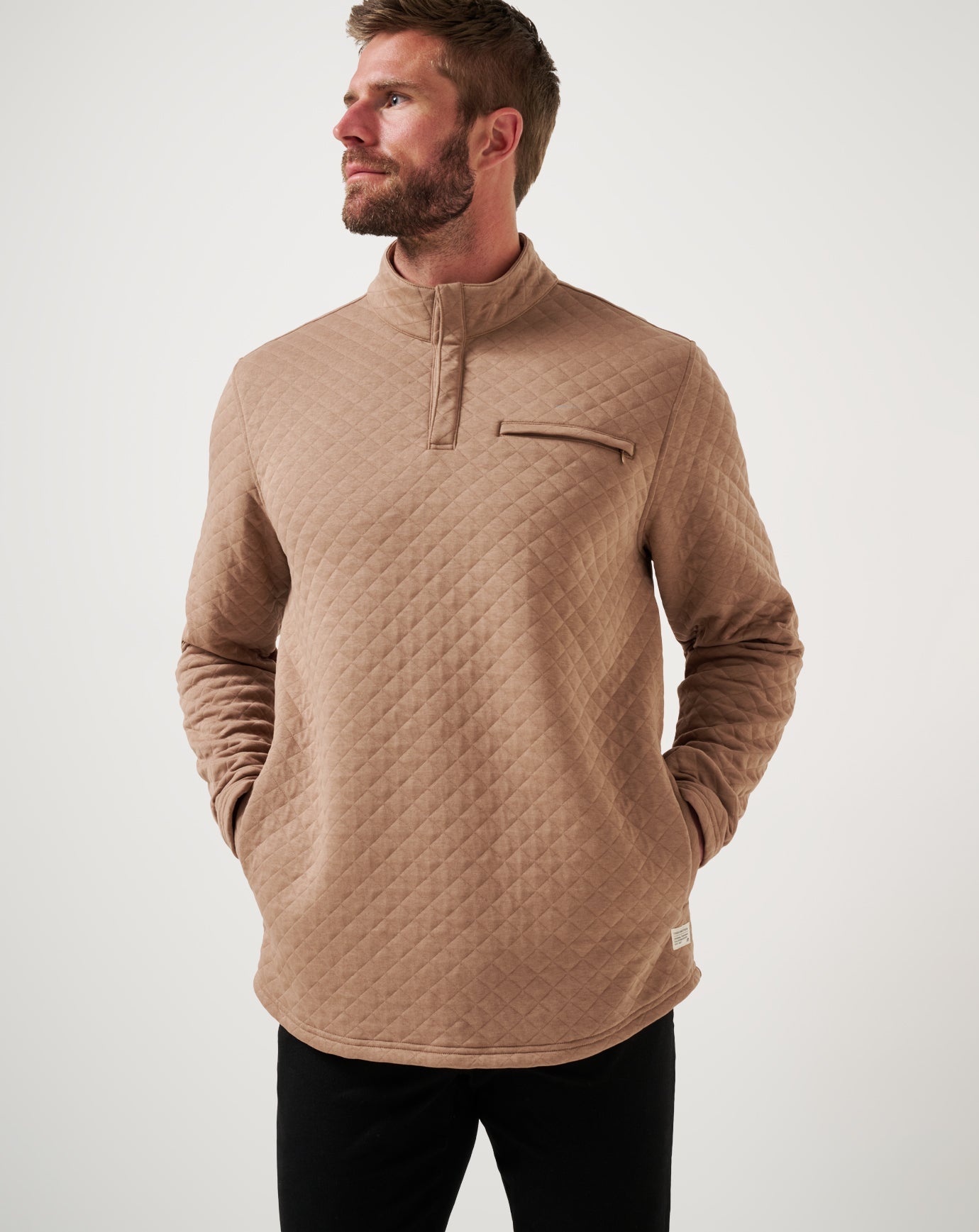 Travis Mathew New | Transatlantic Quarter Zip