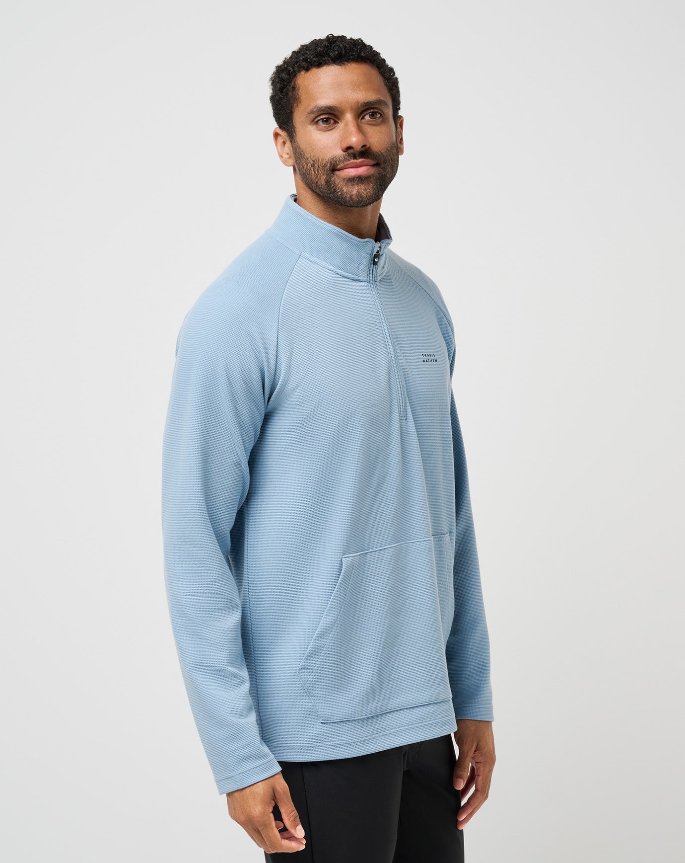 Travis Mathew Sale | Performance Waffle Quarter Zip