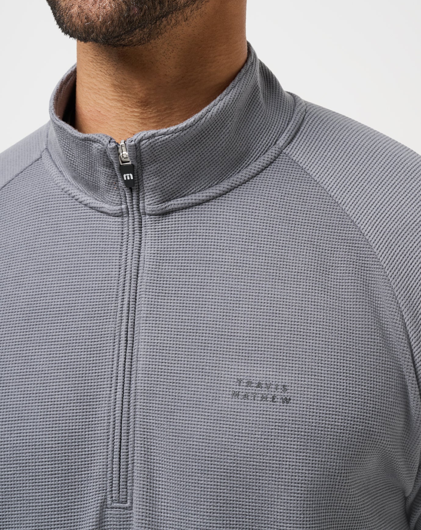 Travis Mathew Outlet | Performance Waffle Quarter Zip