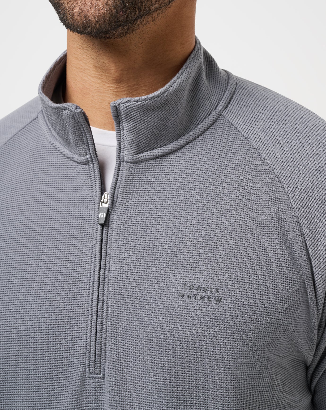 Travis Mathew Outlet | Performance Waffle Quarter Zip