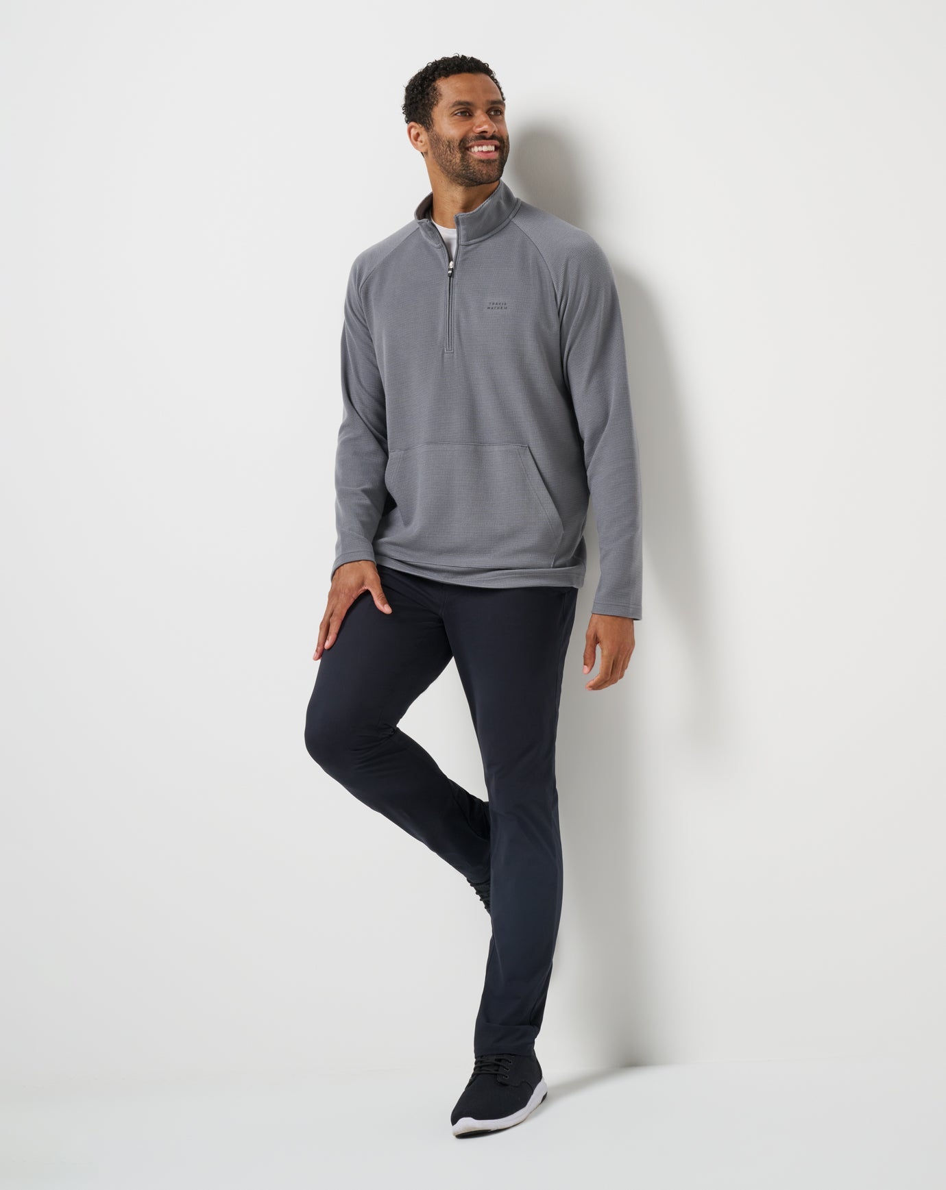 Travis Mathew Outlet | Performance Waffle Quarter Zip