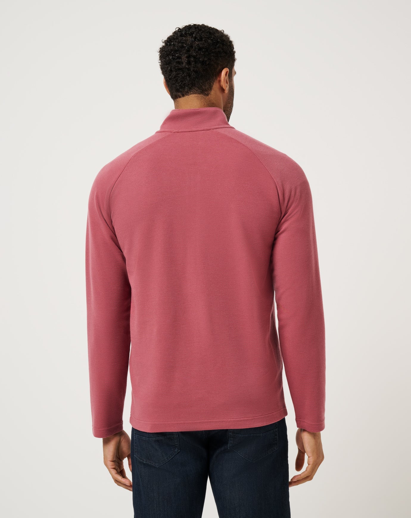 Travis Mathew On Sale | Performance Waffle Quarter Zip