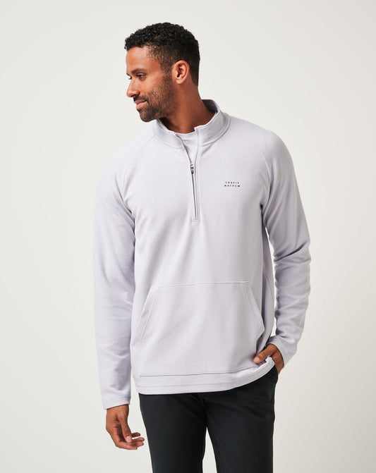 Travis Mathew Sale | Performance Waffle Quarter Zip