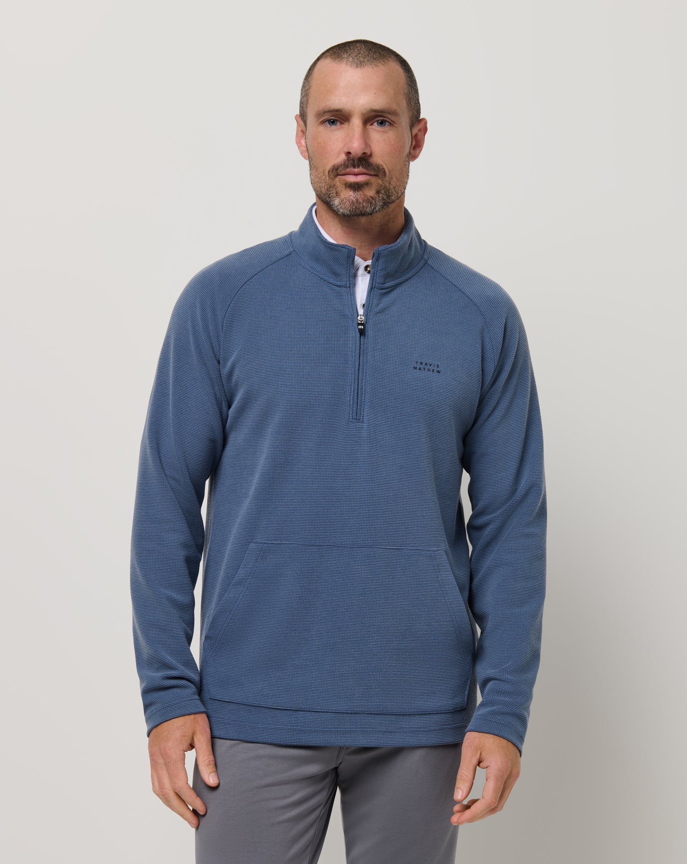 Travis Mathew Outlet | Performance Waffle Quarter Zip