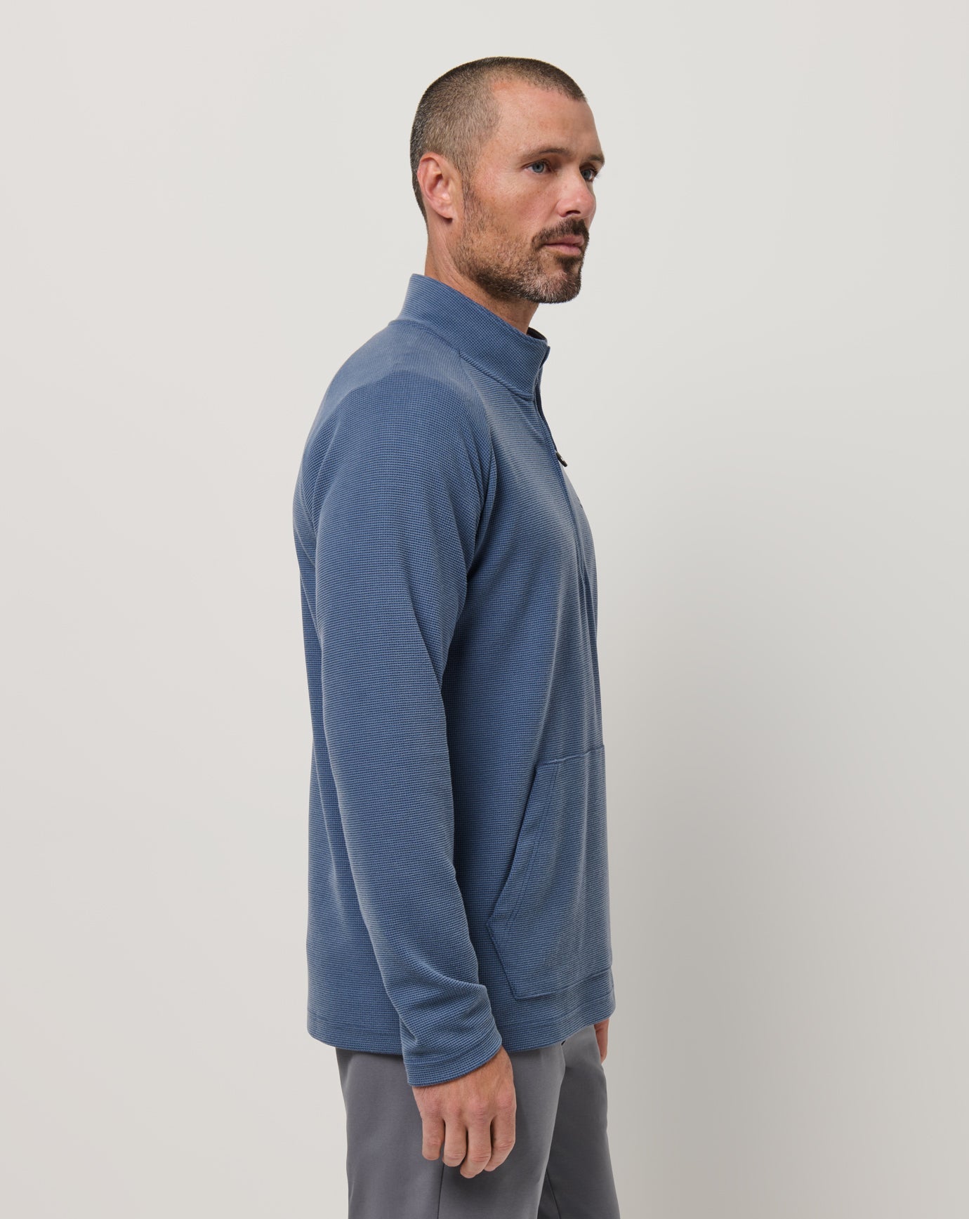 Travis Mathew Outlet | Performance Waffle Quarter Zip