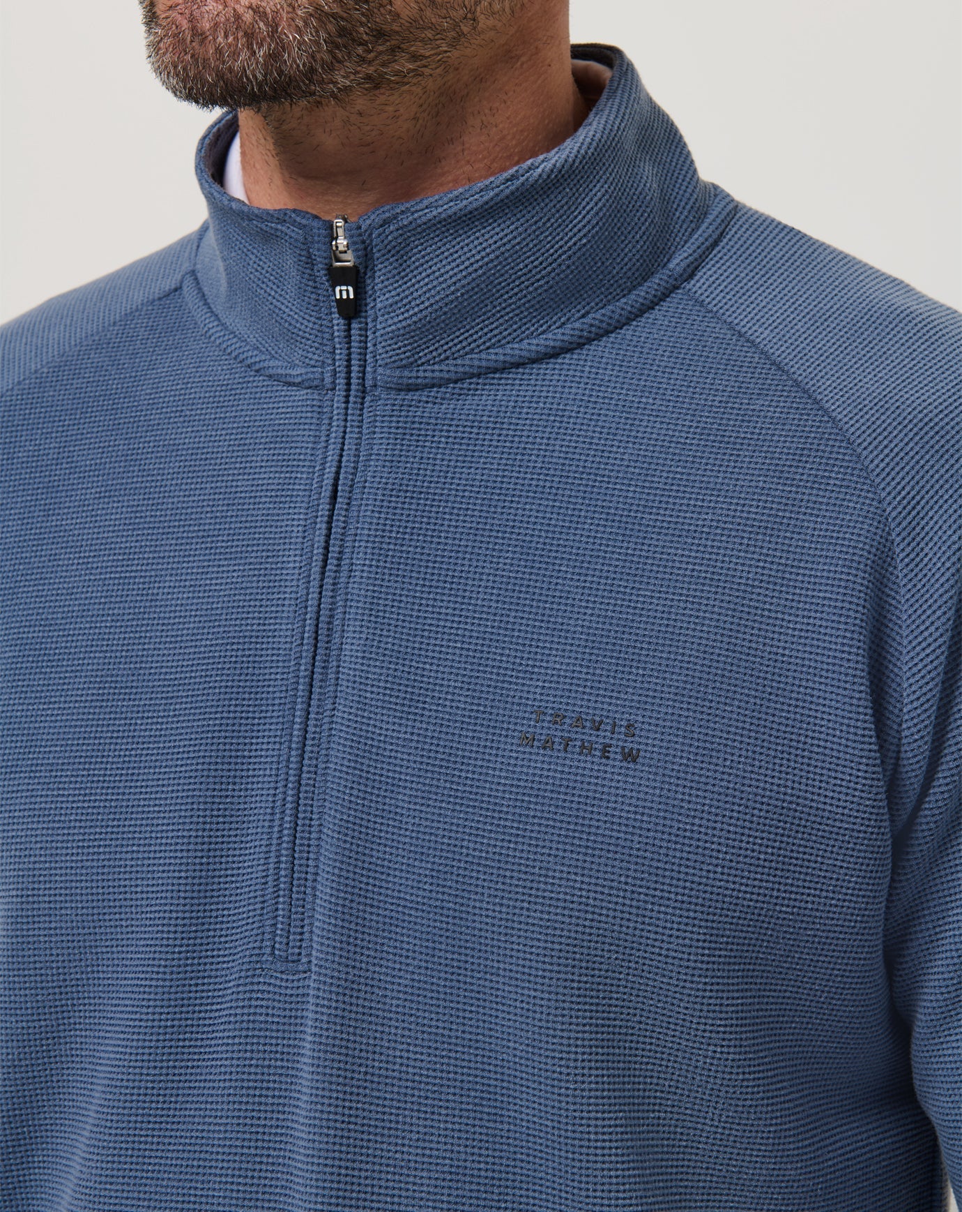 Travis Mathew Outlet | Performance Waffle Quarter Zip