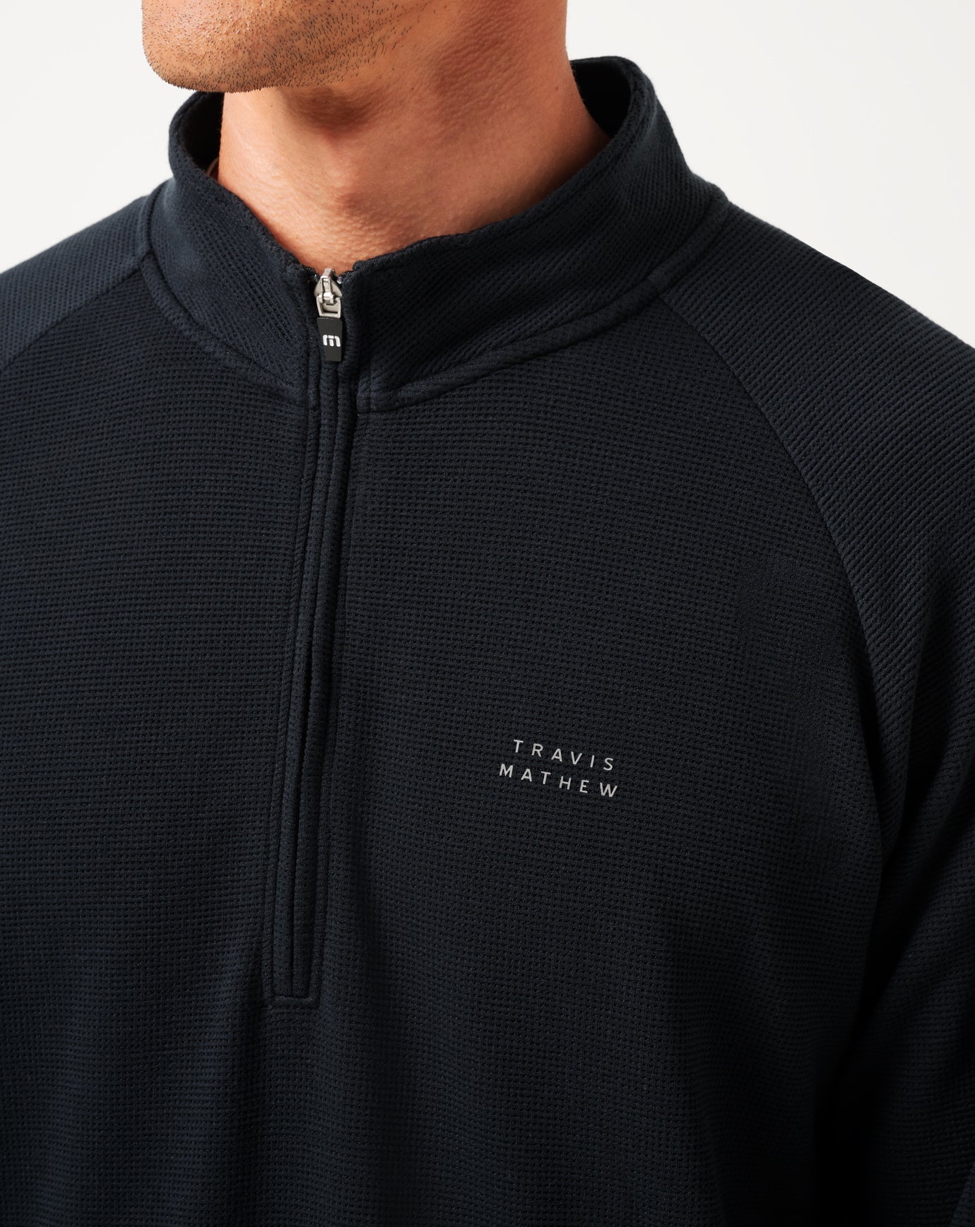 Travis Mathew For sale | Performance Waffle Quarter Zip
