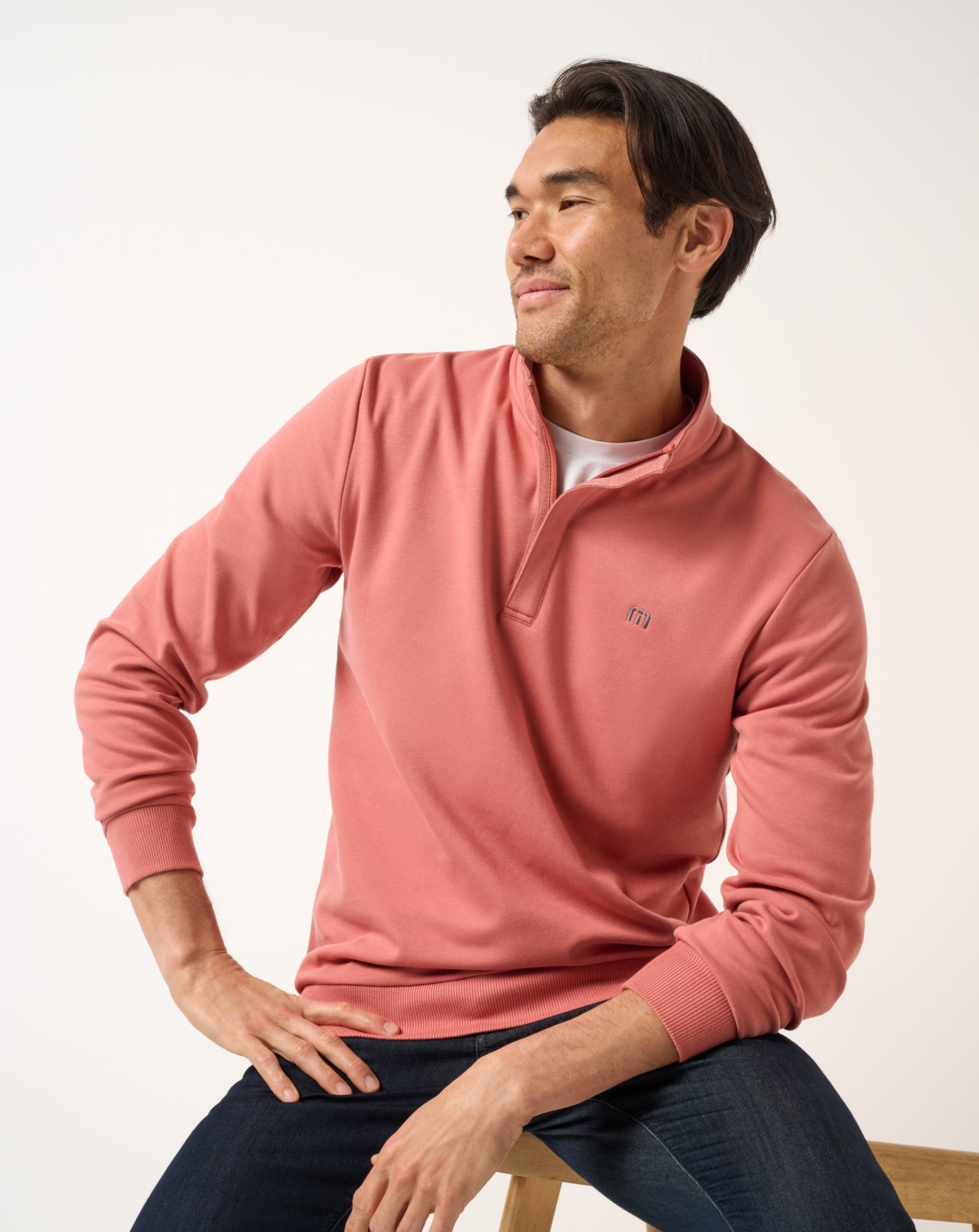 Travis Mathew Sale | Cloud Quarter Zip 2.0