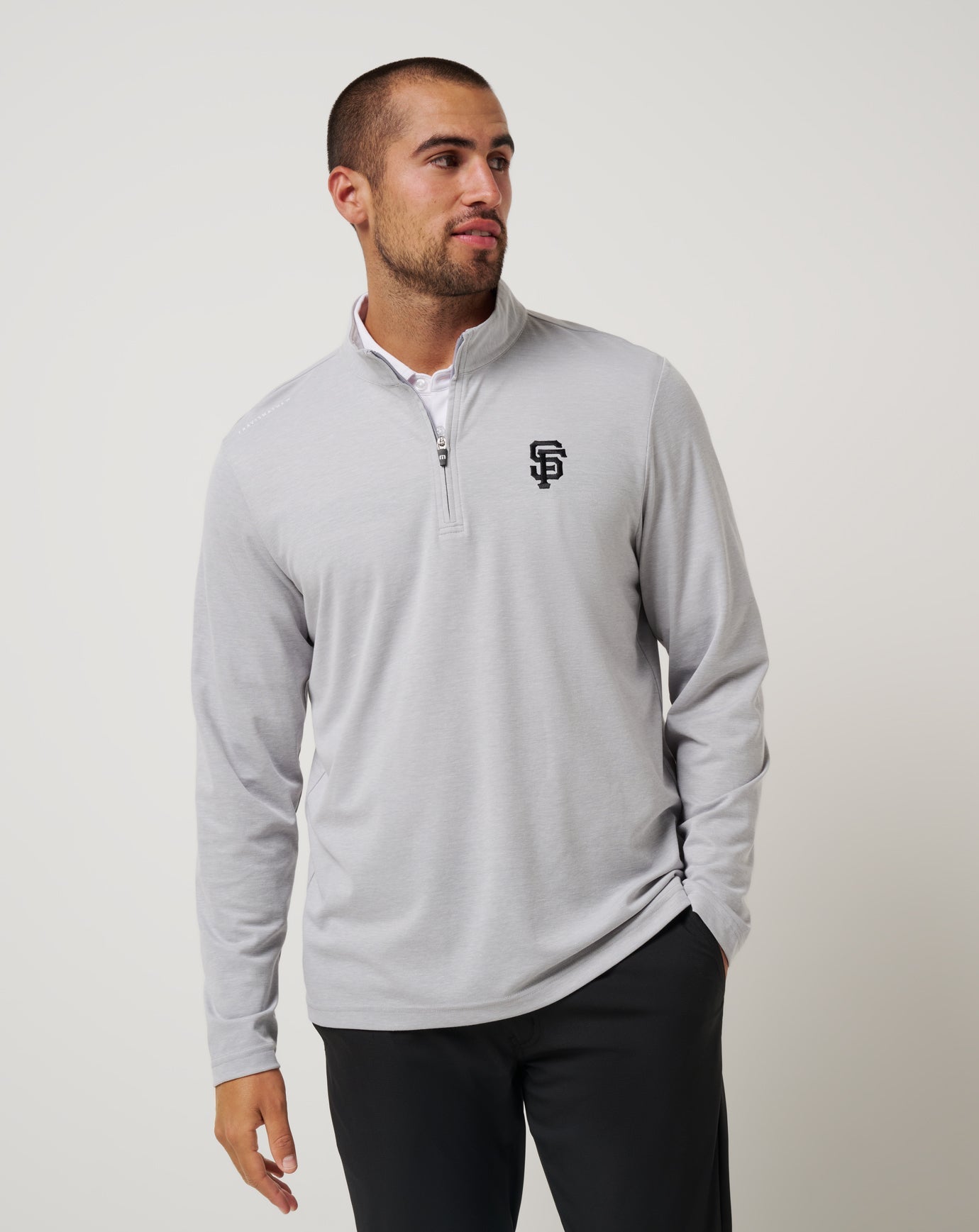 Travis Mathew On Sale | San Francisco Giants Time To Tailgate Quarter Zip