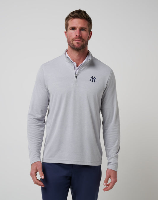 Travis Mathew For sale | New York Yankees Time To Tailgate Quarter Zip
