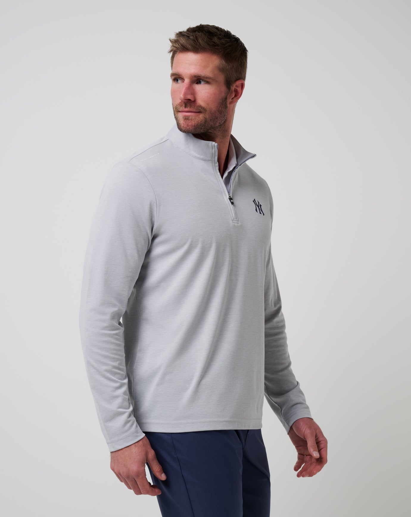 Travis Mathew For sale | New York Yankees Time To Tailgate Quarter Zip