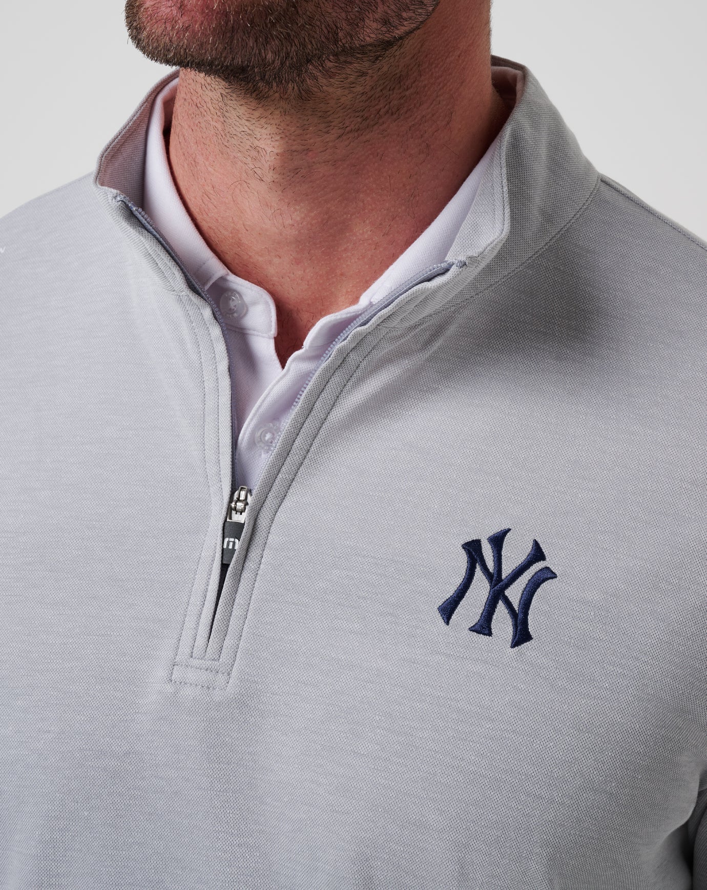 Travis Mathew For sale | New York Yankees Time To Tailgate Quarter Zip