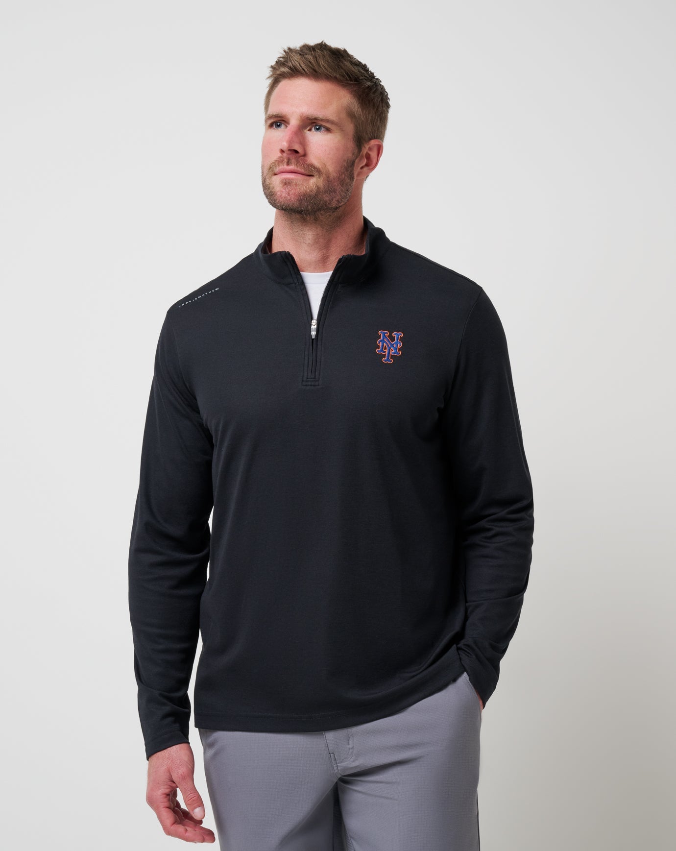 Travis Mathew US | New York Mets Time To Tailgate Quarter Zip