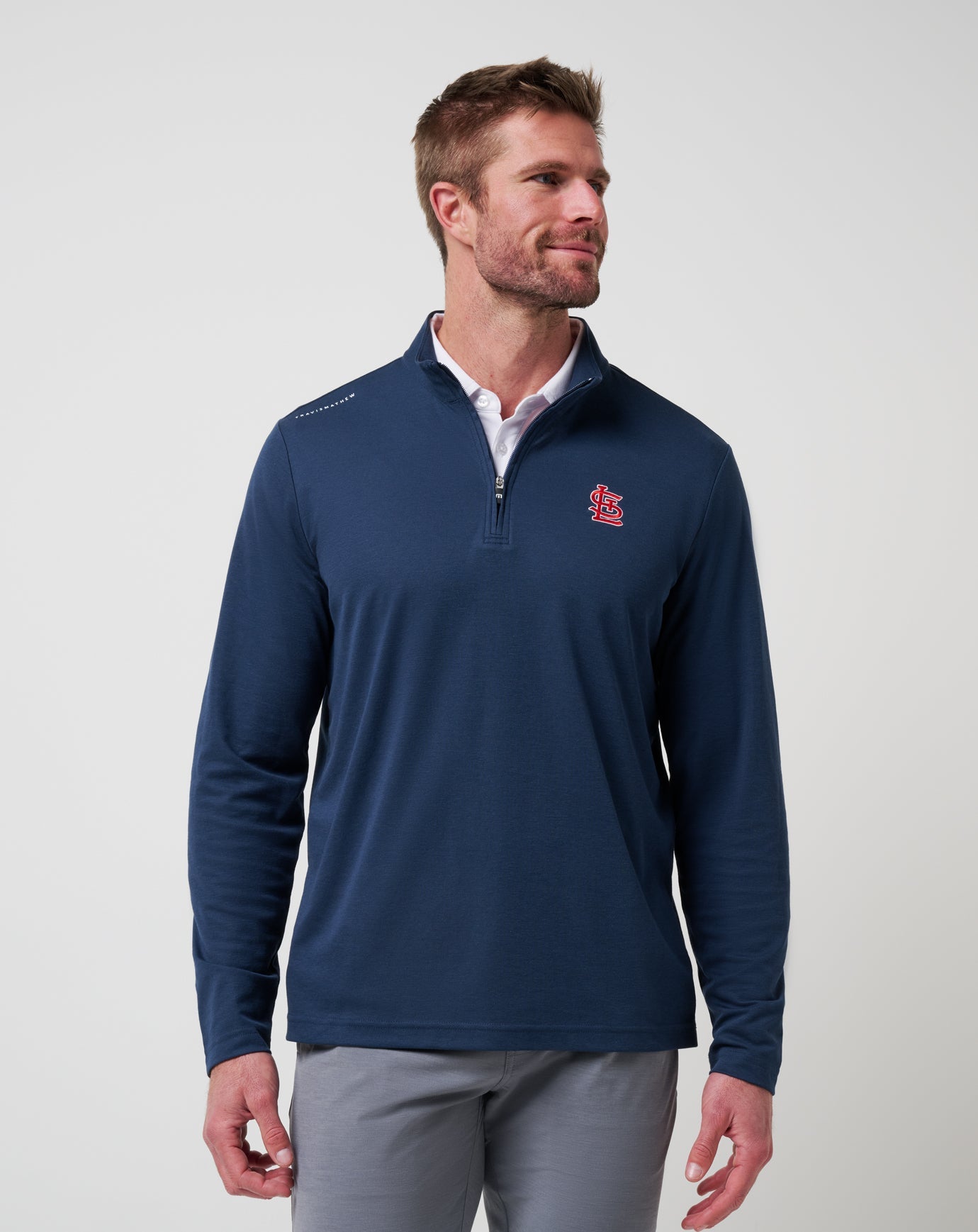 Travis Mathew | St Louis Cardinals Time To Tailgate Quarter Zip