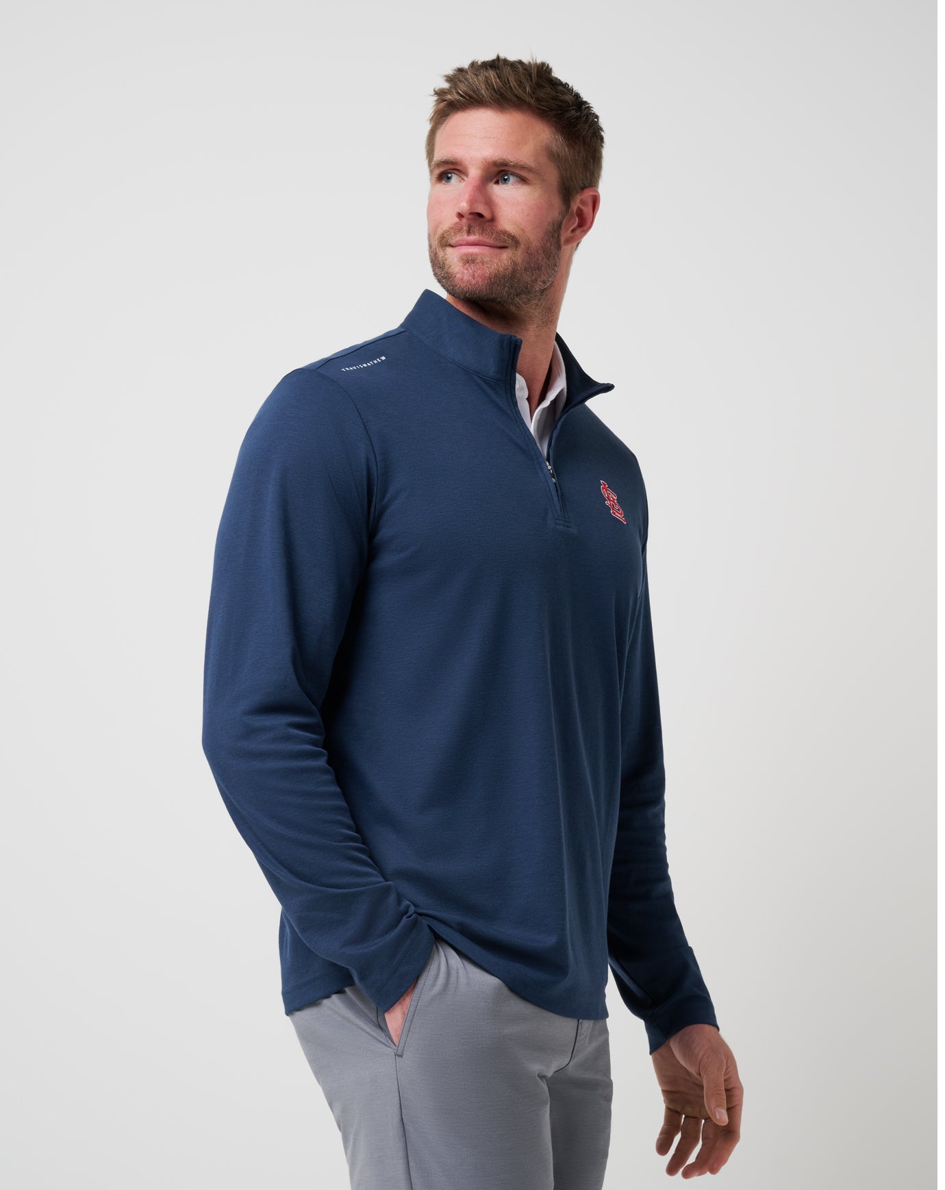 Travis Mathew | St Louis Cardinals Time To Tailgate Quarter Zip