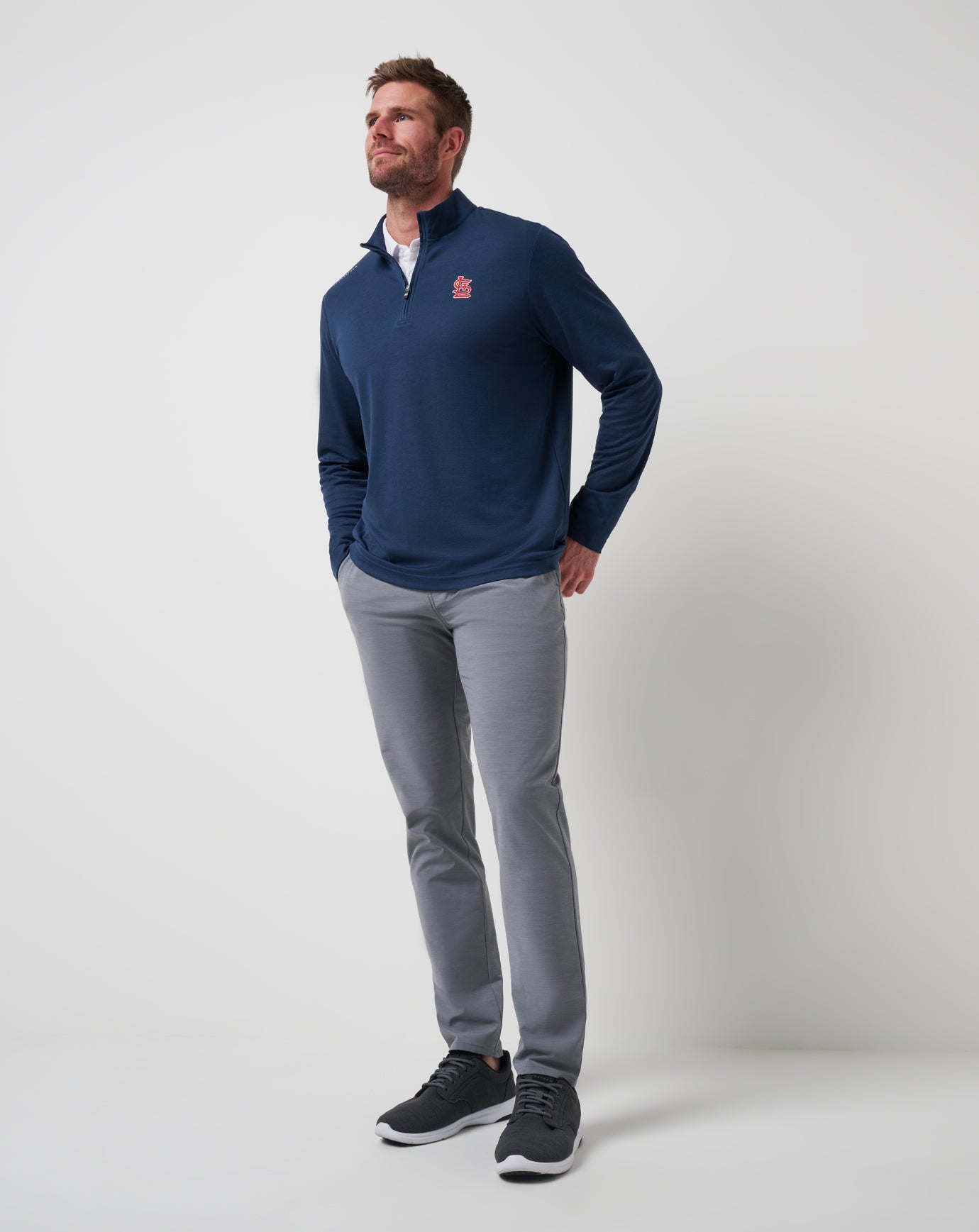 Travis Mathew | St Louis Cardinals Time To Tailgate Quarter Zip