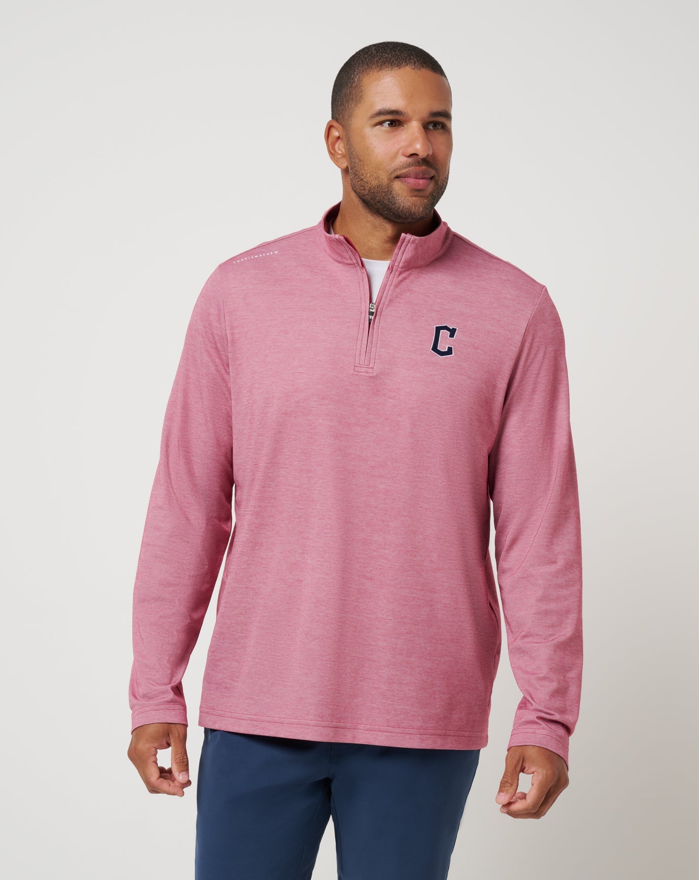 Travis Mathew Sale | Cleveland Guardians Time To Tailgate Quarter Zip