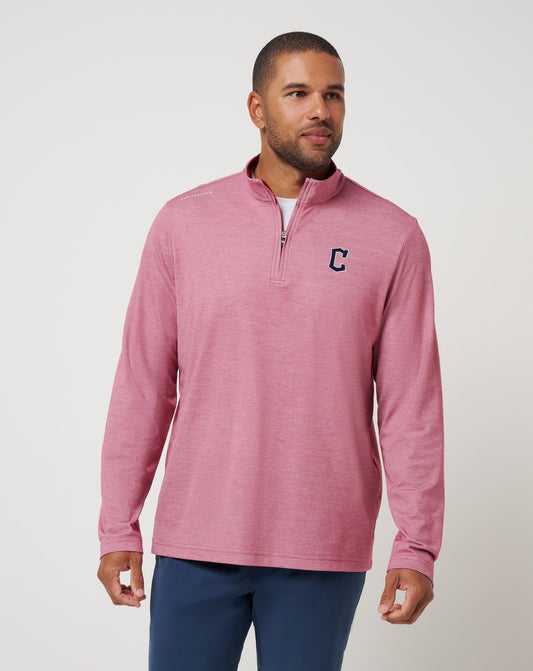 Travis Mathew Sale | Cleveland Guardians Time To Tailgate Quarter Zip