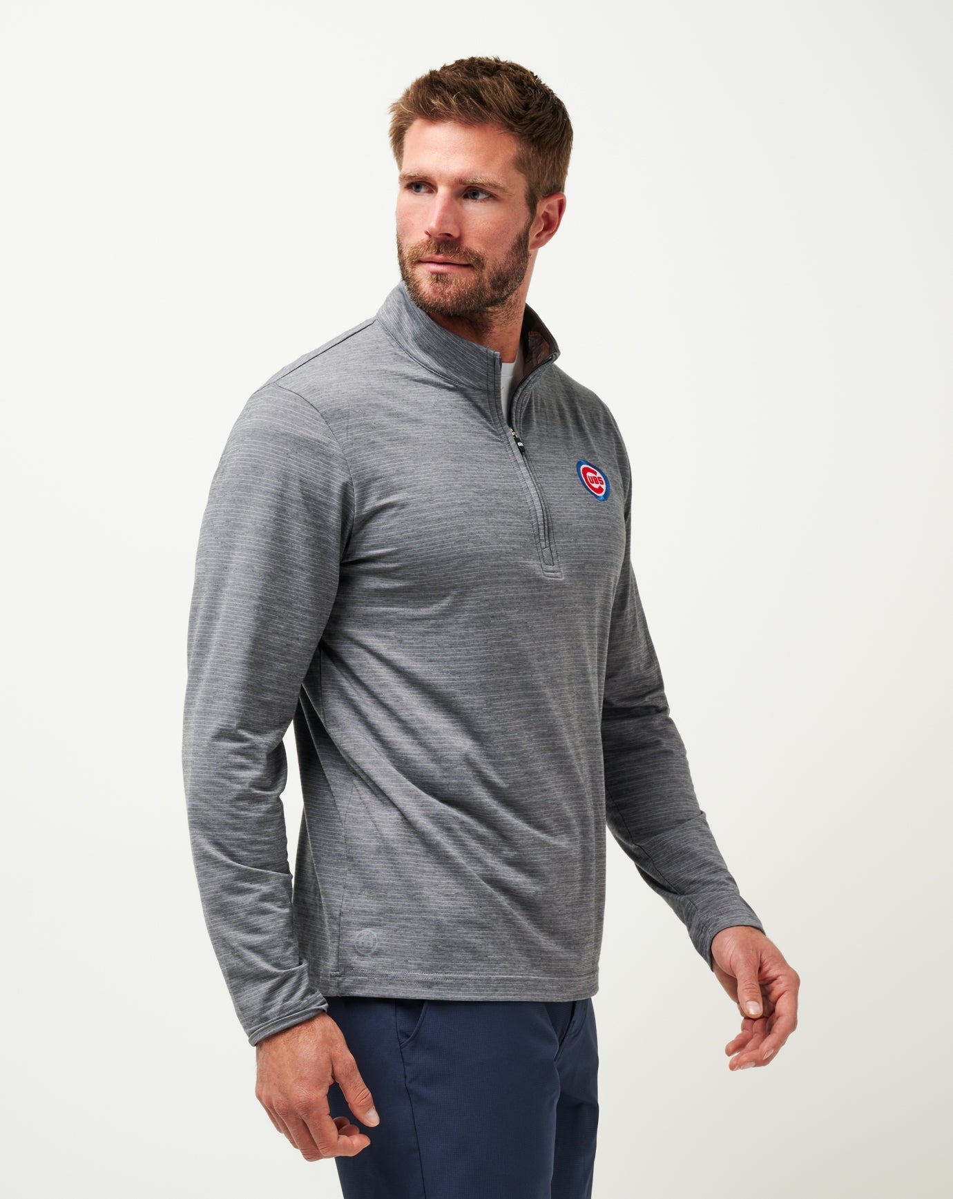 Travis Mathew New | Chicago Cubs The Heater Quarter Zip