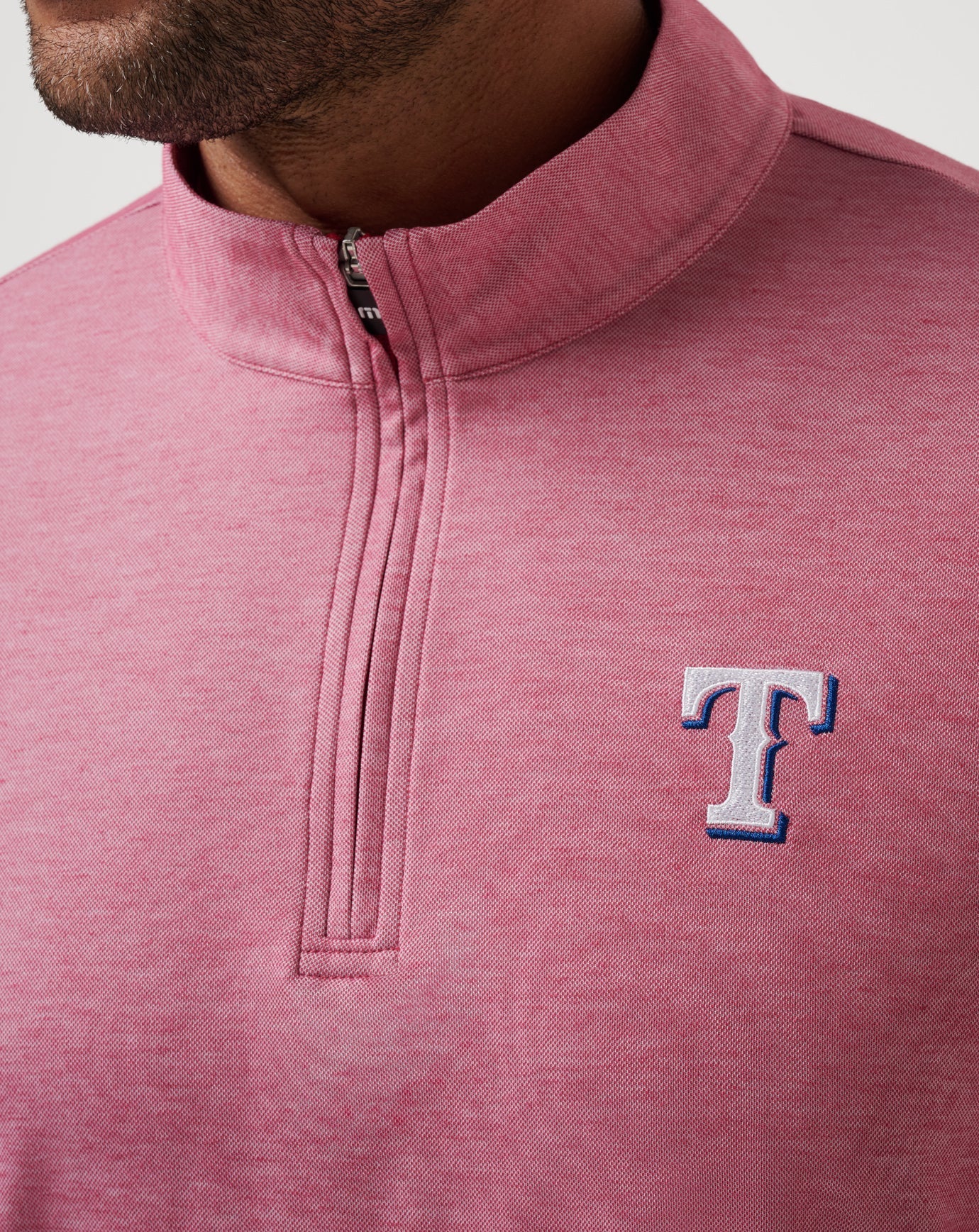 Travis Mathew On Sale | Texas Rangers Time To Tailgate Quarter Zip