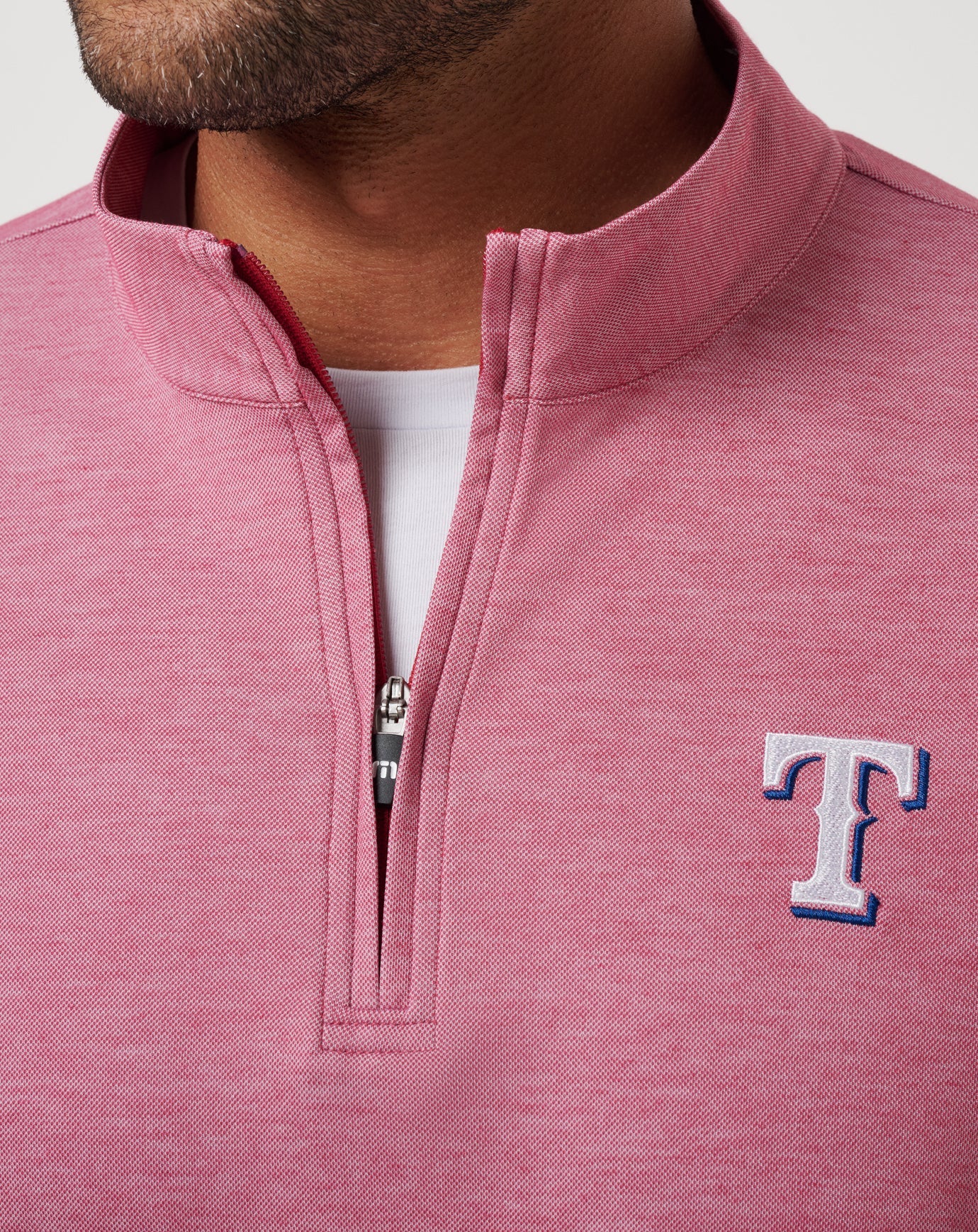 Travis Mathew On Sale | Texas Rangers Time To Tailgate Quarter Zip