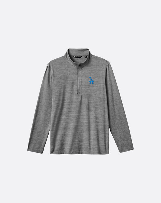 Travis Mathew For sale | Los Angeles Dodgers The Heater Quarter Zip