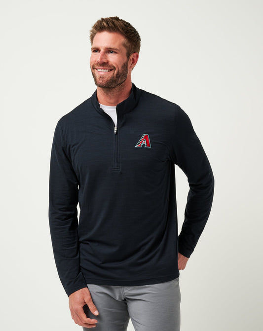 Travis Mathew US | Arizona Diamondbacks The Heater Quarter Zip