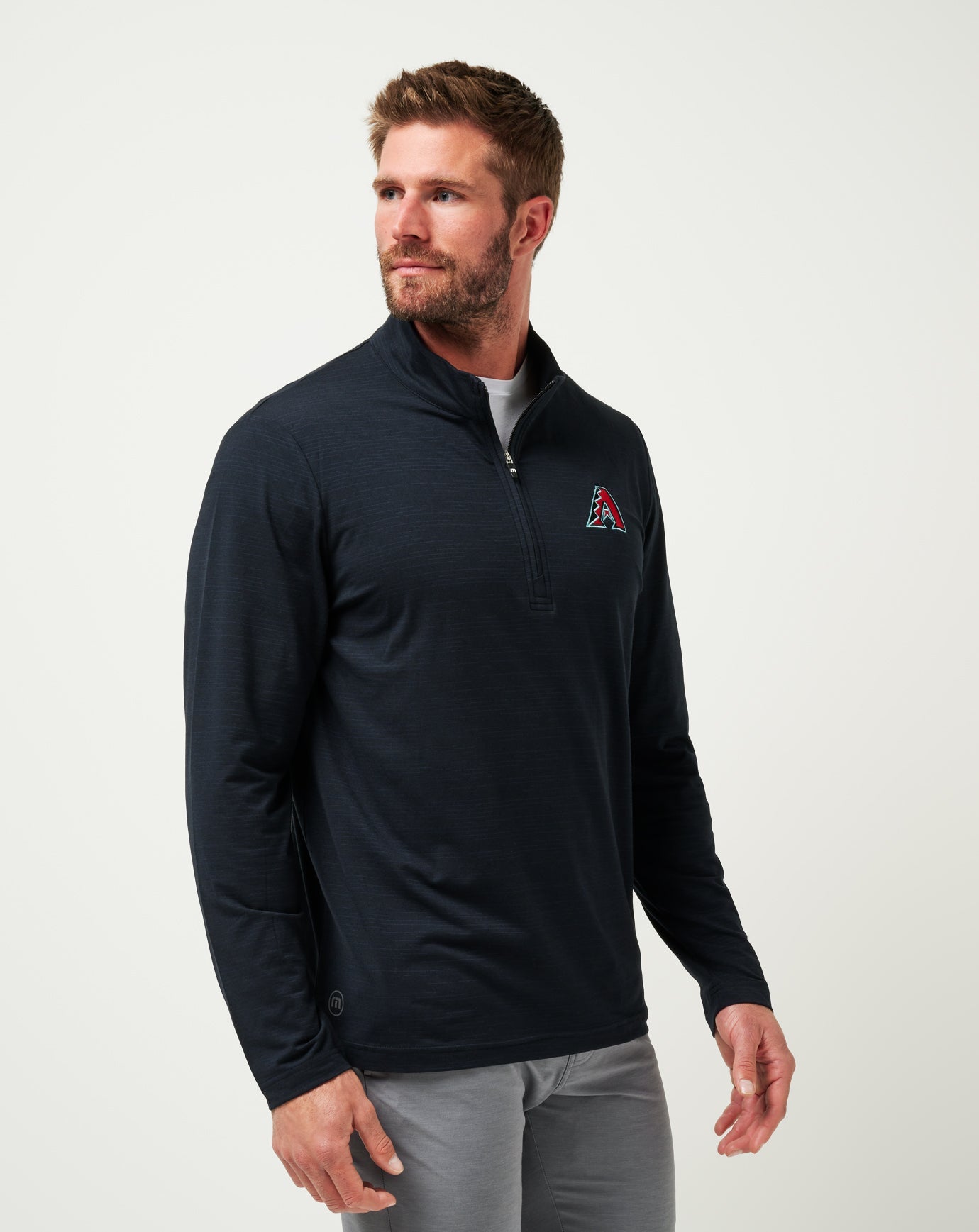 Travis Mathew US | Arizona Diamondbacks The Heater Quarter Zip