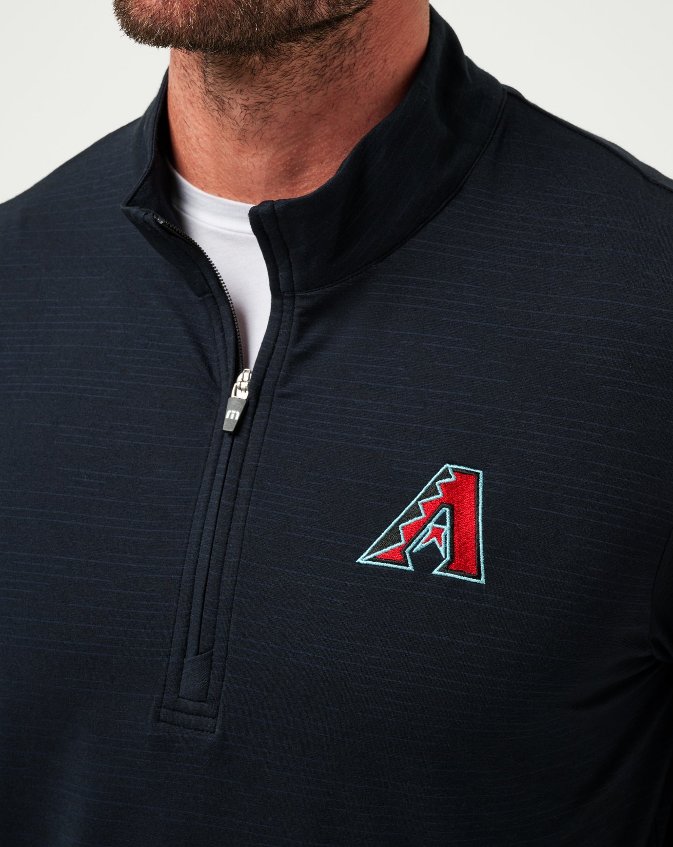 Travis Mathew US | Arizona Diamondbacks The Heater Quarter Zip