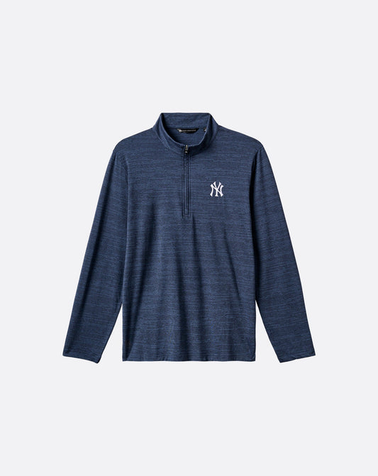 Travis Mathew Outlet | New York Yankees The Heater Quarter Zip
