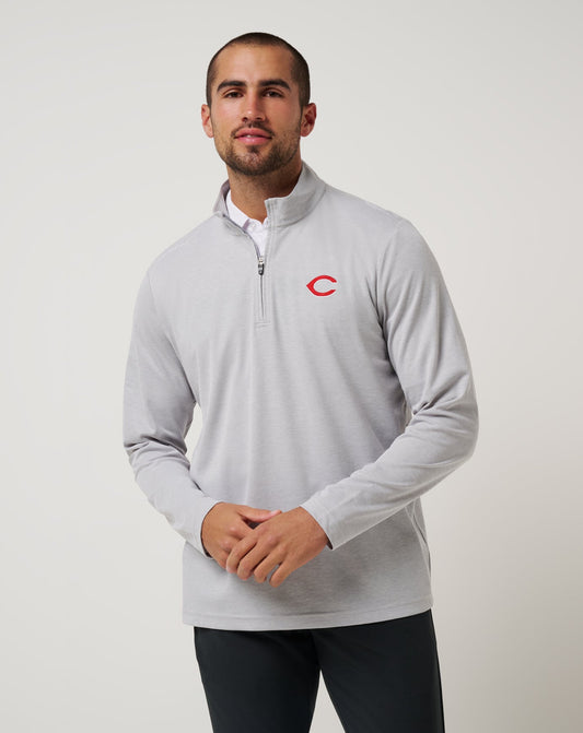 Travis Mathew On Sale | Cincinatti Reds Time To Tailgate Quarter Zip