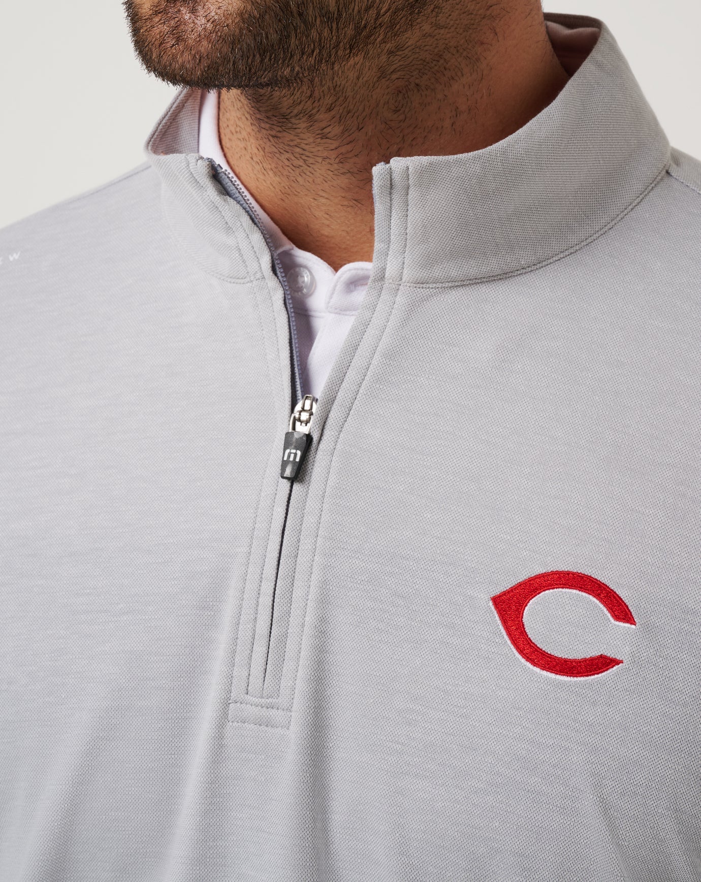 Travis Mathew On Sale | Cincinatti Reds Time To Tailgate Quarter Zip