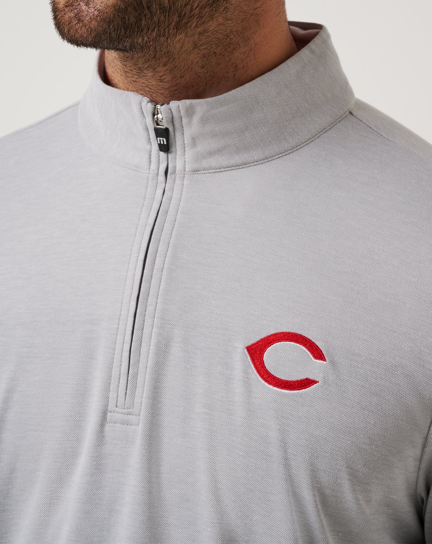 Travis Mathew On Sale | Cincinatti Reds Time To Tailgate Quarter Zip