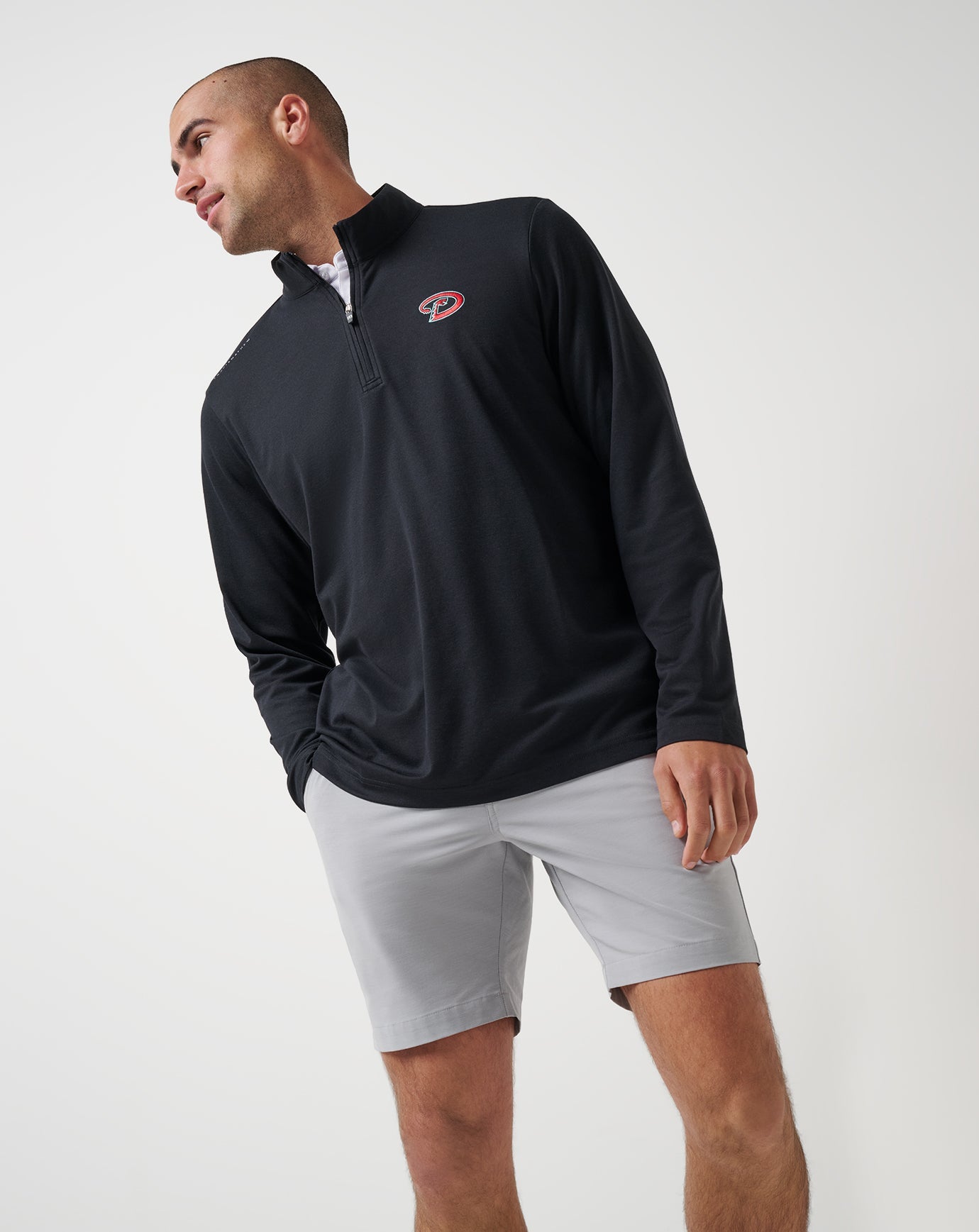 Travis Mathew For sale | Arizona Diamondbacks Time To Tailgate Quarter Zip