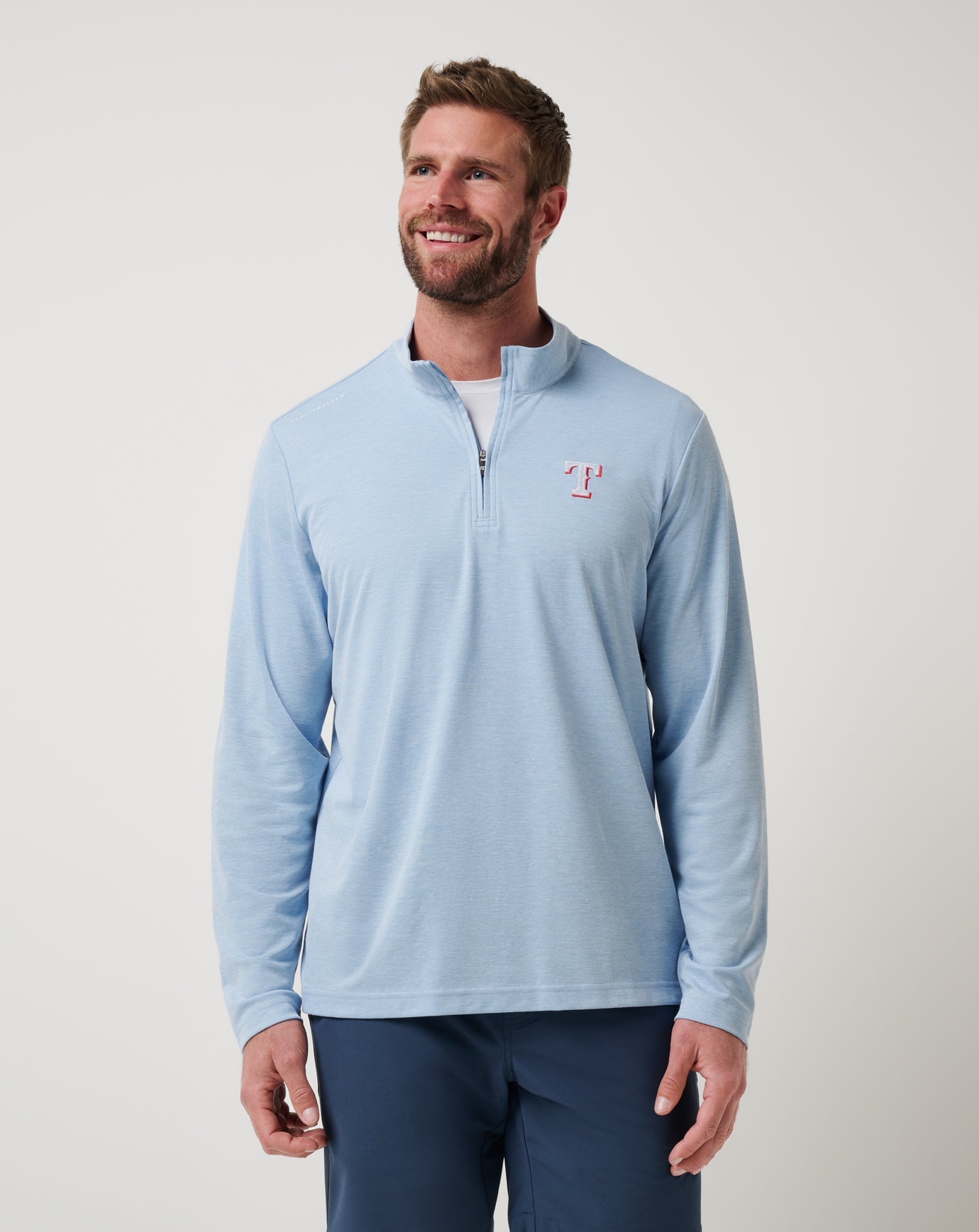 Travis Mathew US | Texas Rangers Time To Tailgate Quarter Zip