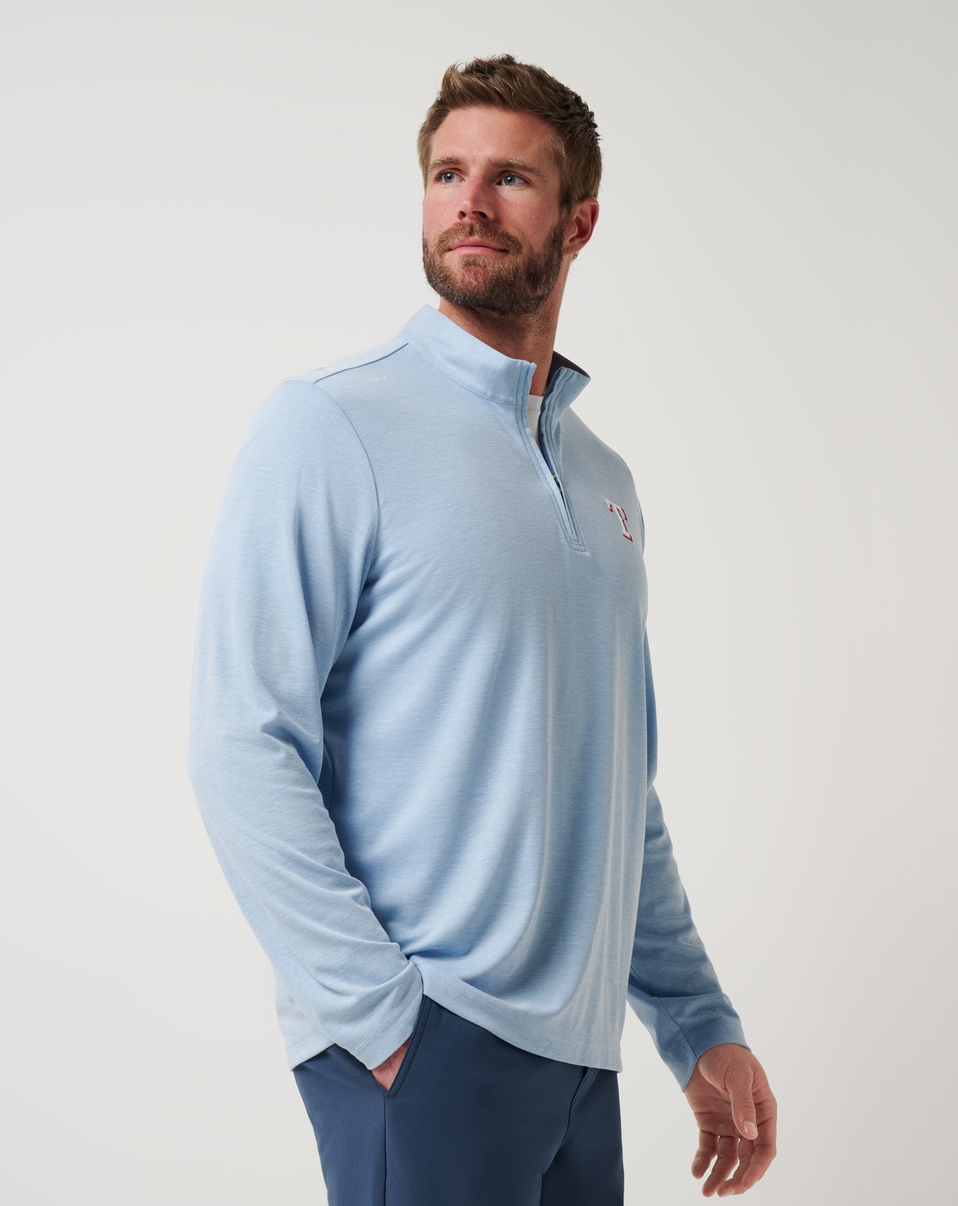 Travis Mathew US | Texas Rangers Time To Tailgate Quarter Zip