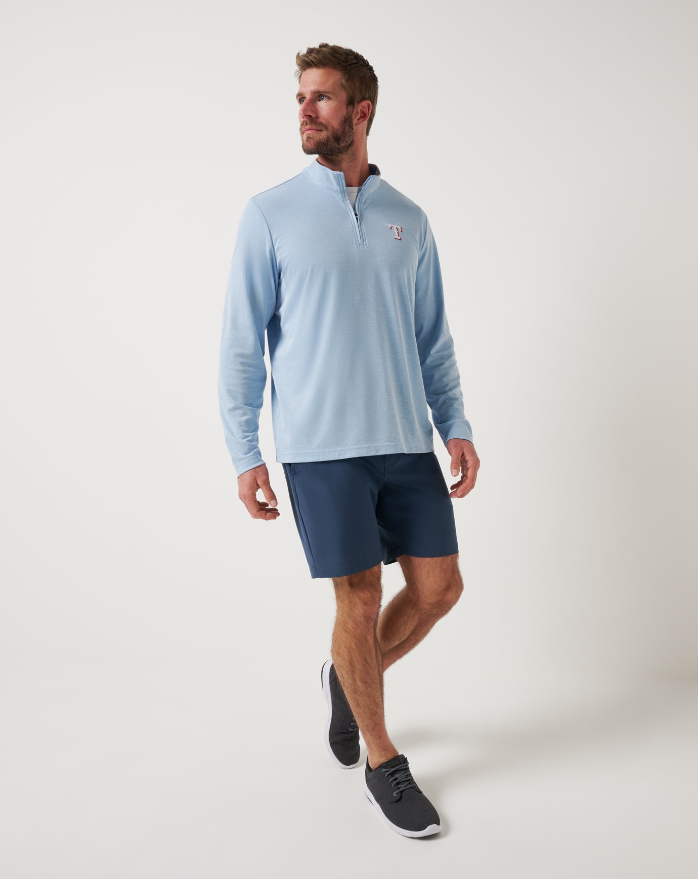Travis Mathew US | Texas Rangers Time To Tailgate Quarter Zip