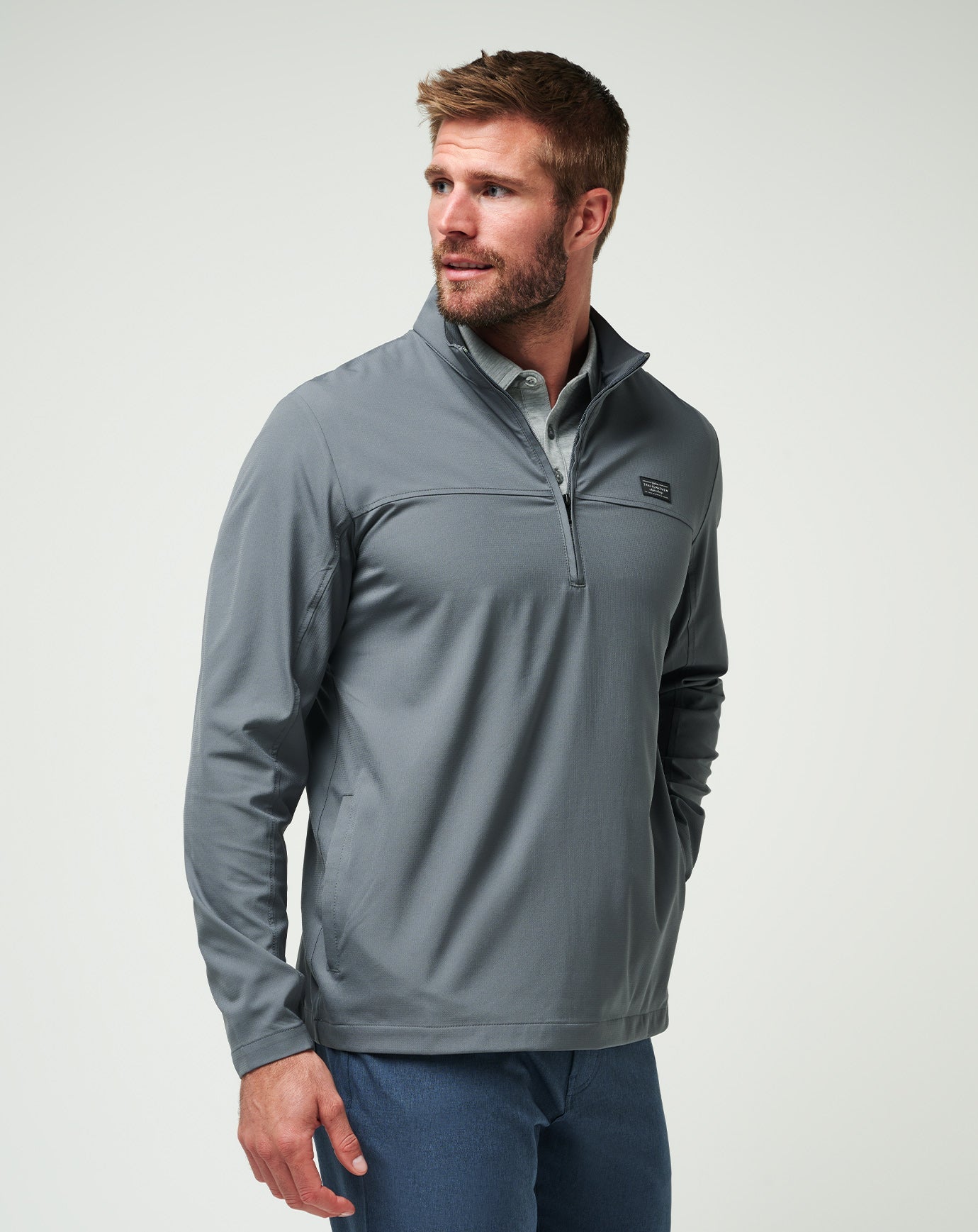 Travis Mathew Online | Wanderlust Quarter Zip