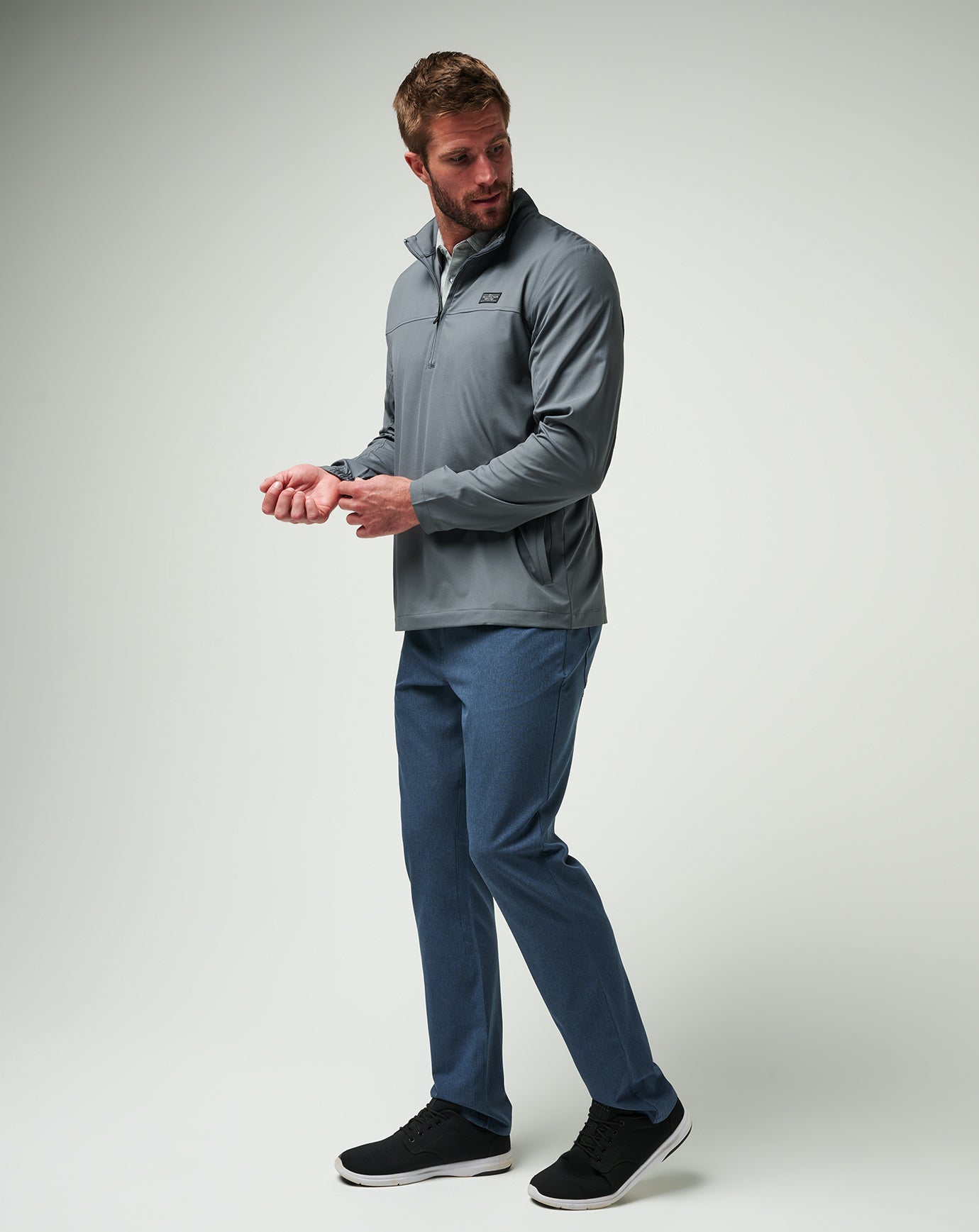 Travis Mathew Online | Wanderlust Quarter Zip