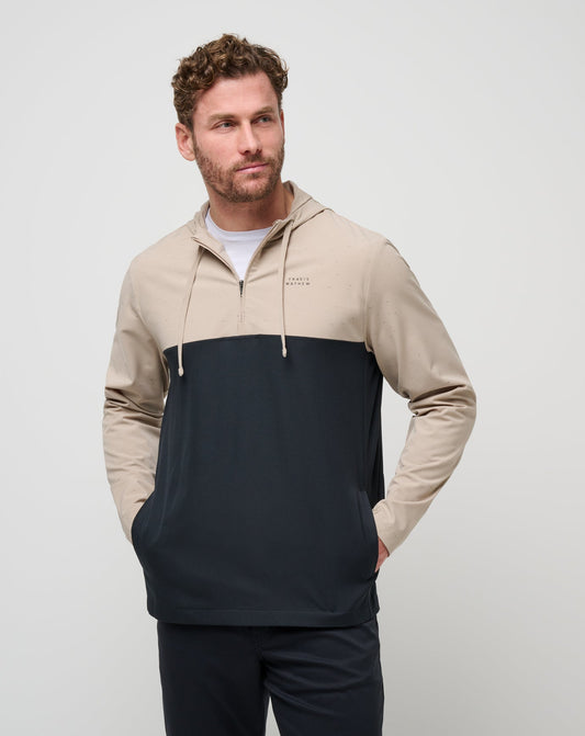 Travis Mathew Sale | Rocky Shore Quarter Zip Hoodie